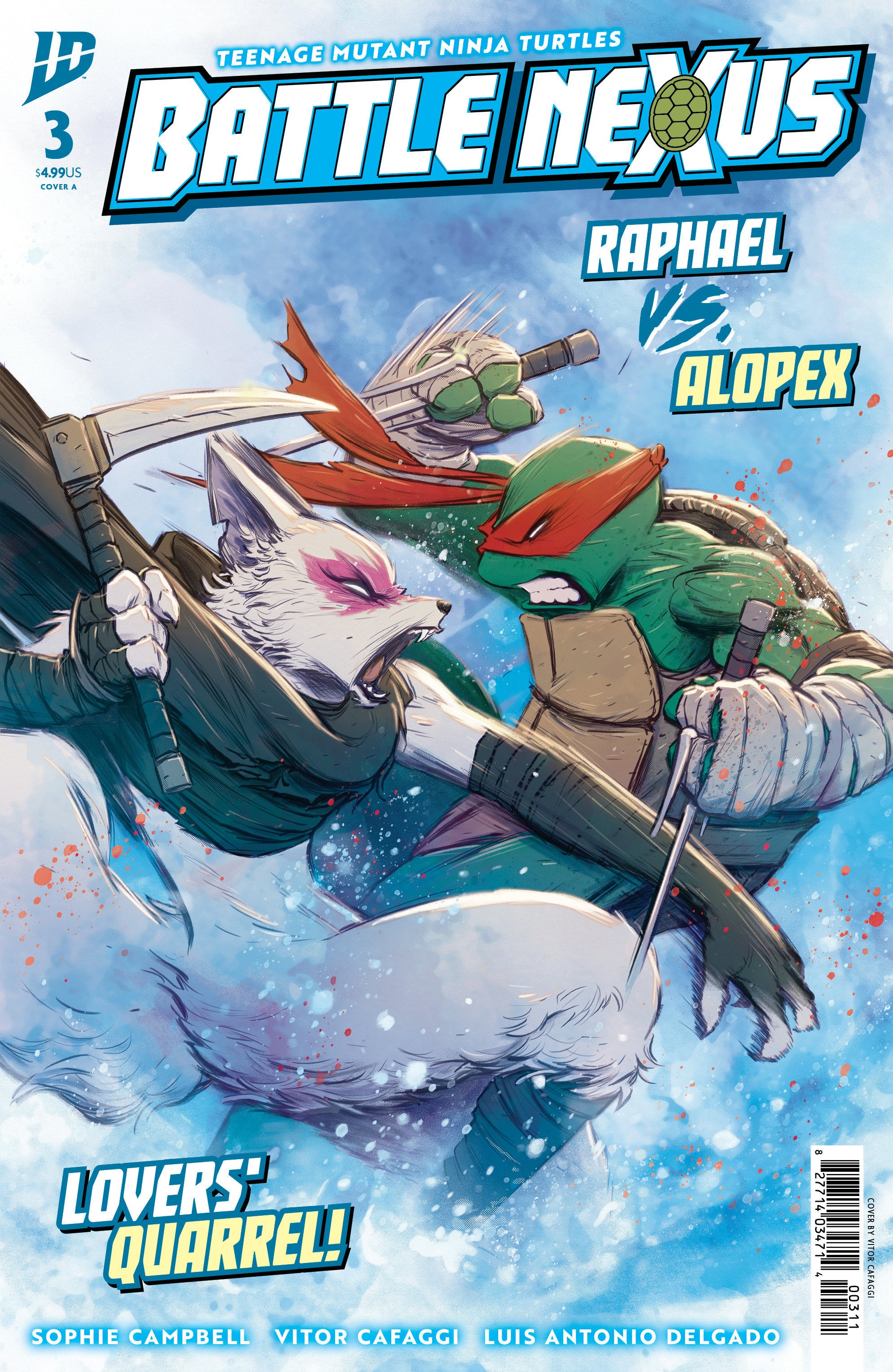 Teenage Mutant Ninja Turtles: Battle Nexus #3 Cover A (Cafaggi) | Odin's Place