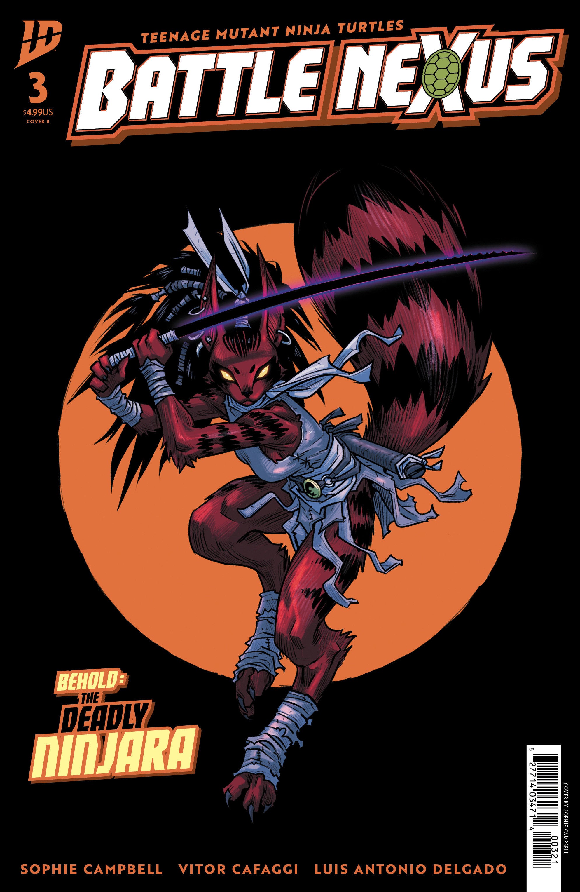 Teenage Mutant Ninja Turtles: Battle Nexus #3 Variant B (Campbell) | Odin's Place