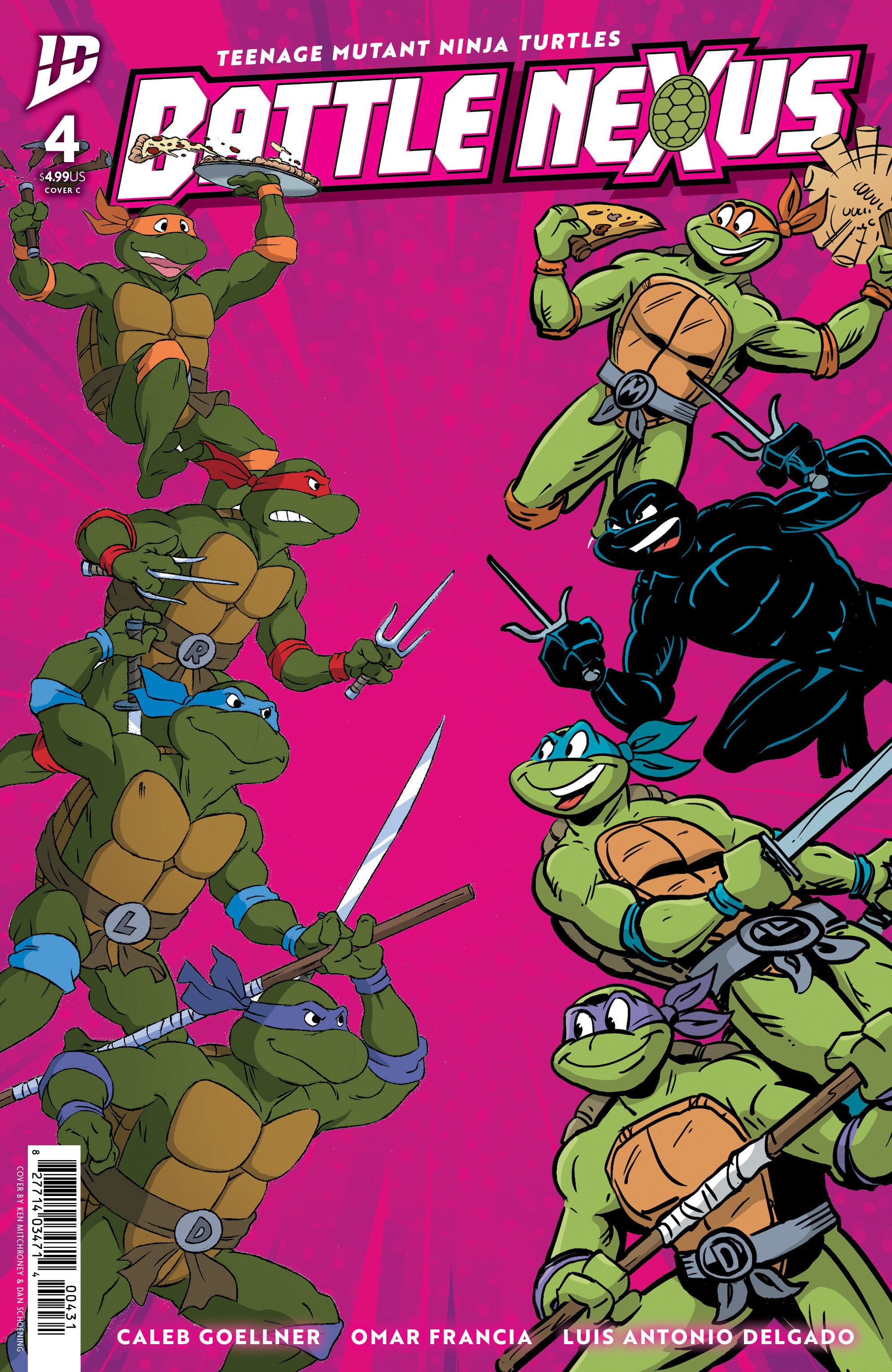 Teenage Mutant Ninja Turtles: Battle Nexus #4 Variant C (Mitchroney & Schoening) | Odin's Place