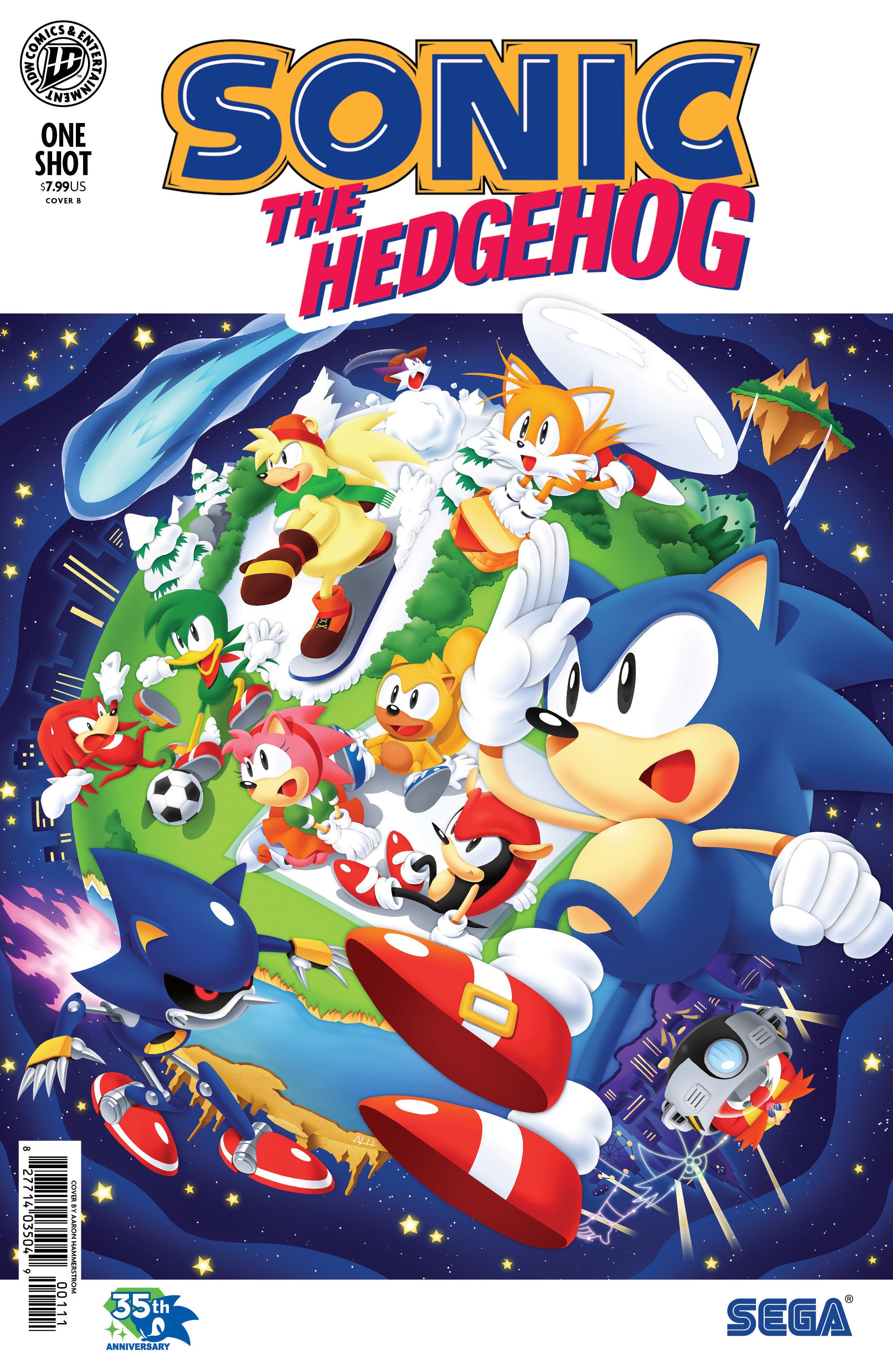 Sonic The Hedgehog: 35th Anniversary Special Variant B (Hammerstrom) | Odin's Place