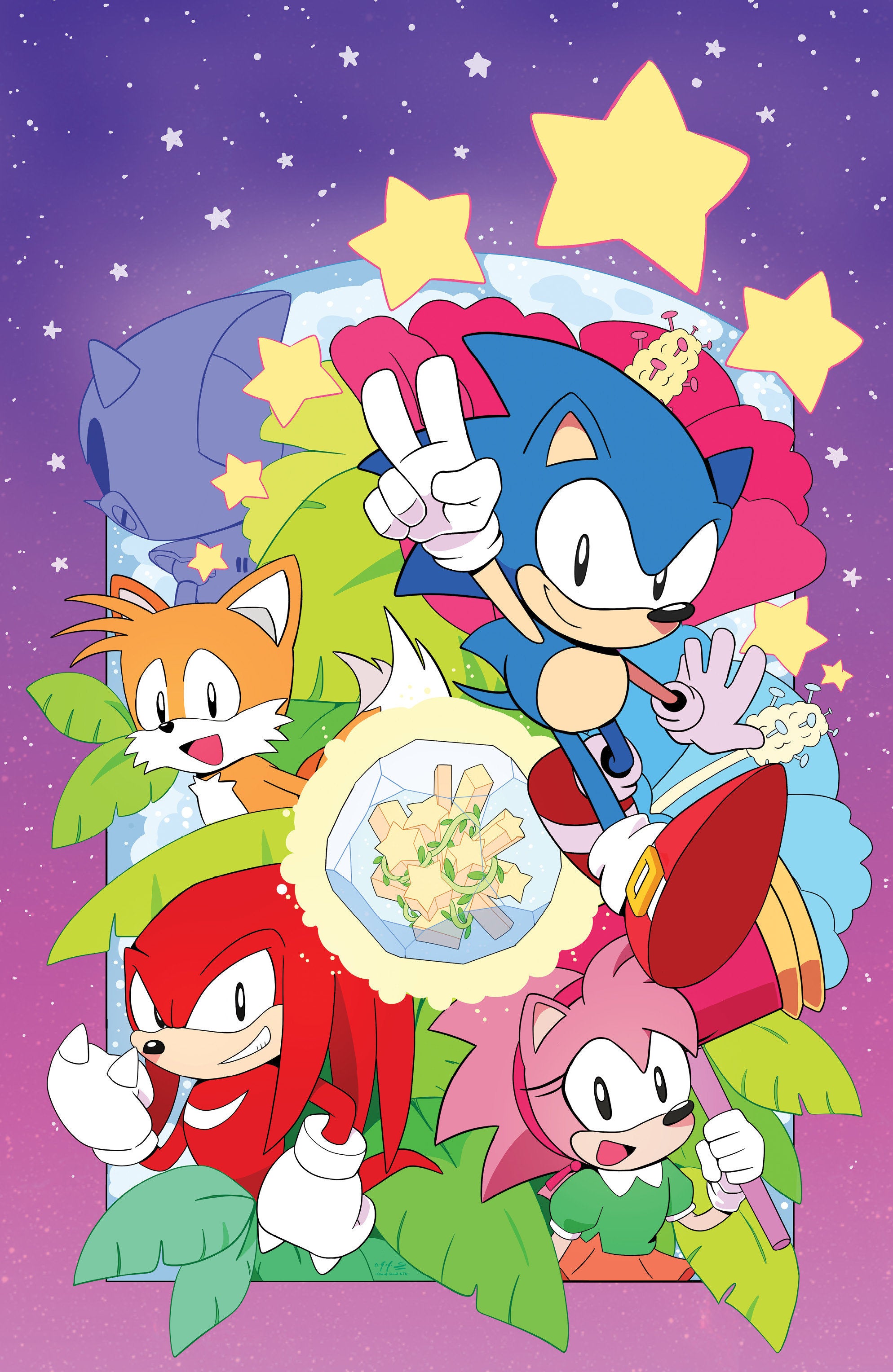 Sonic The Hedgehog: 35th Anniversary Special Variant C Foil (Ata Full Art) | Odin's Place