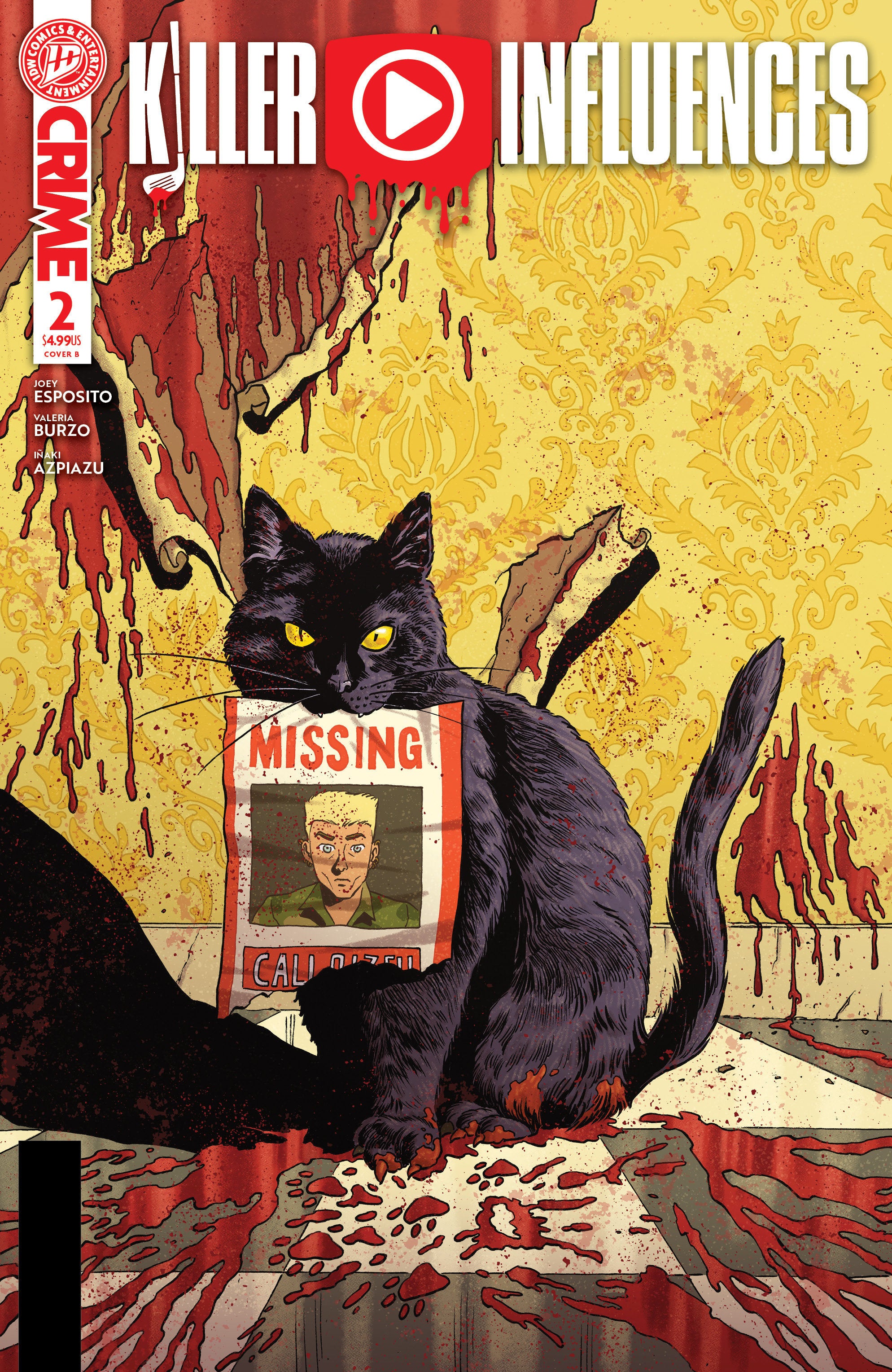 Killer Influences #2 Variant B (Burzo) | Odin's Place