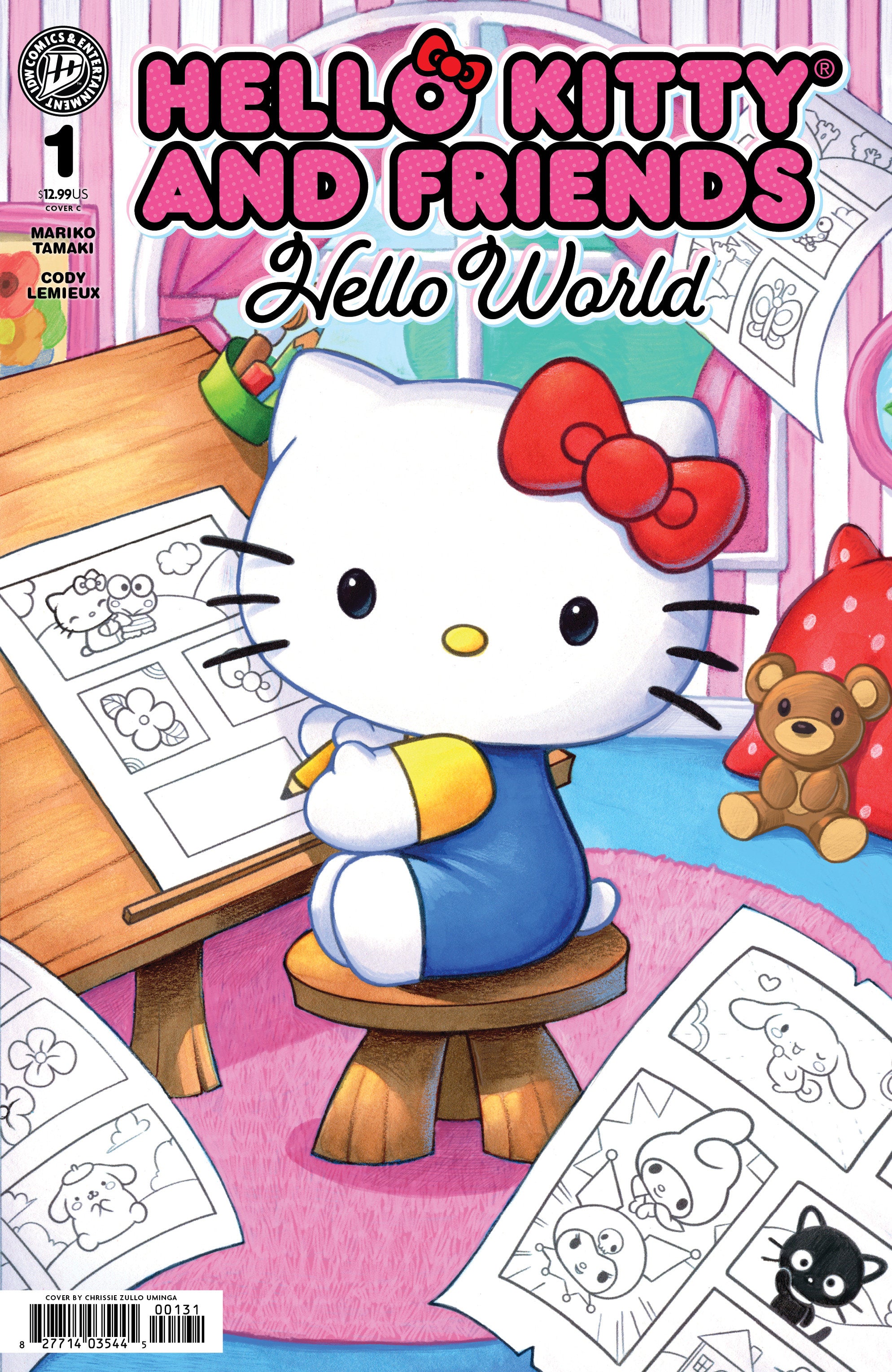 Hello Kitty And Friends: Hello World! #1 Variant C Foil (Zullo Uminga) | Odin's Place