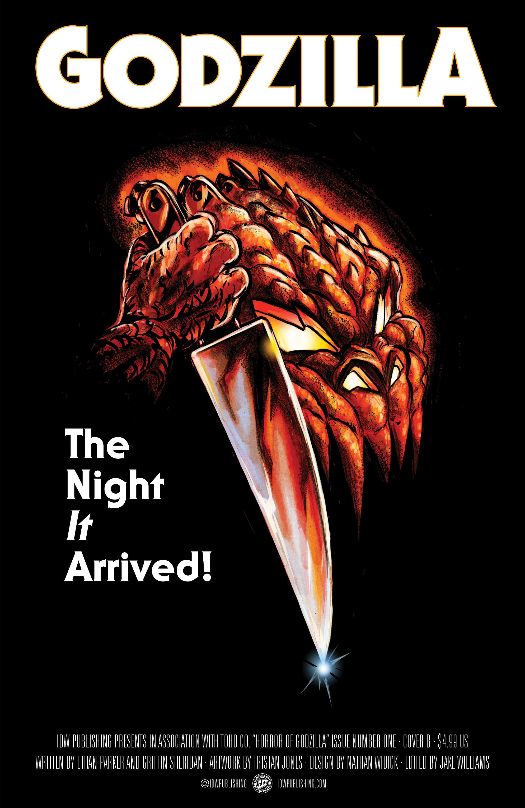 The Horror Of Godzilla [Kai Sei Era] #1 Variant B (Tunica Movie Homage Cover) | Odin's Place