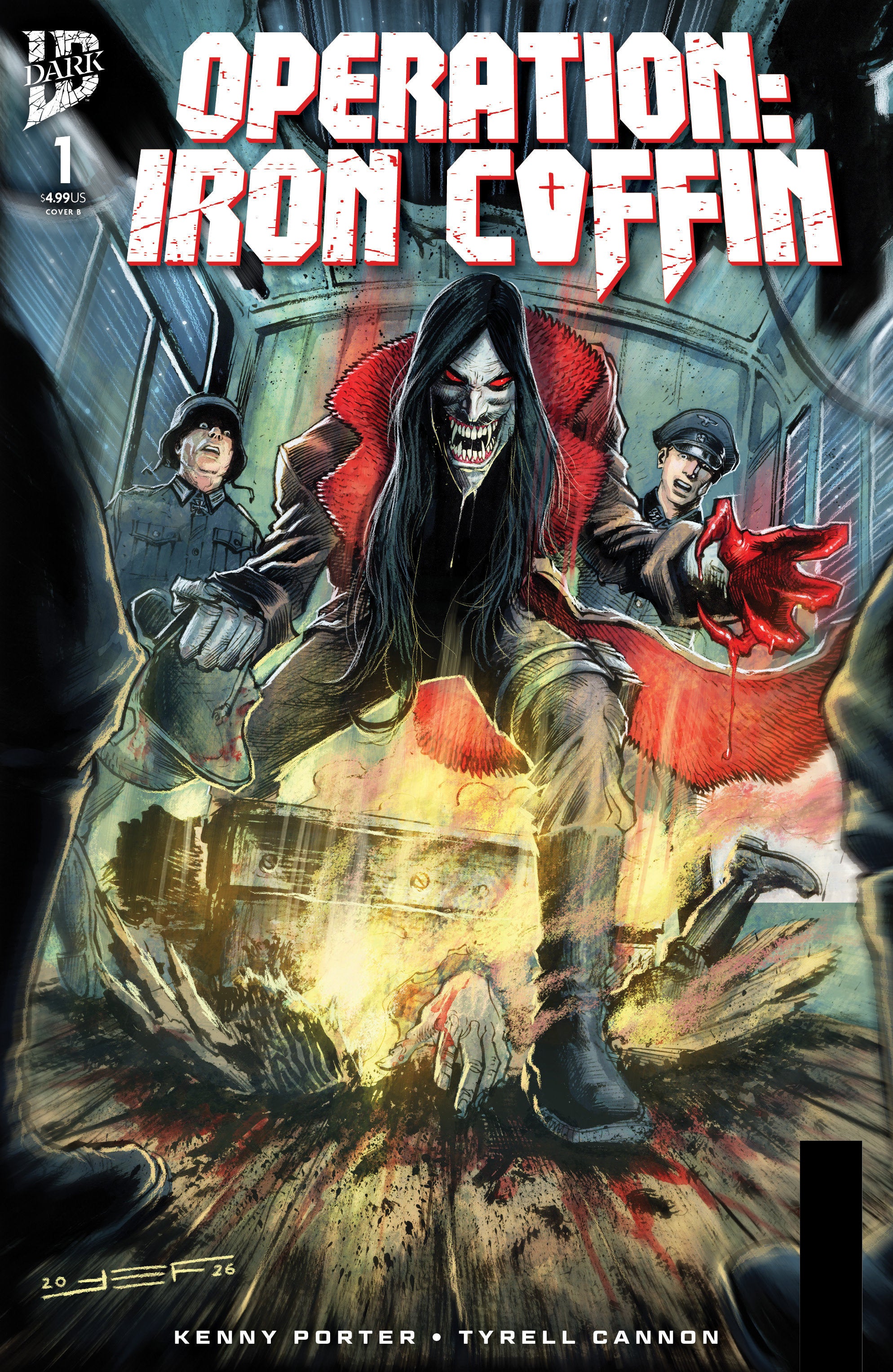 Operation: Iron Coffin #1 Variant B (Ferreyra) | Odin's Place