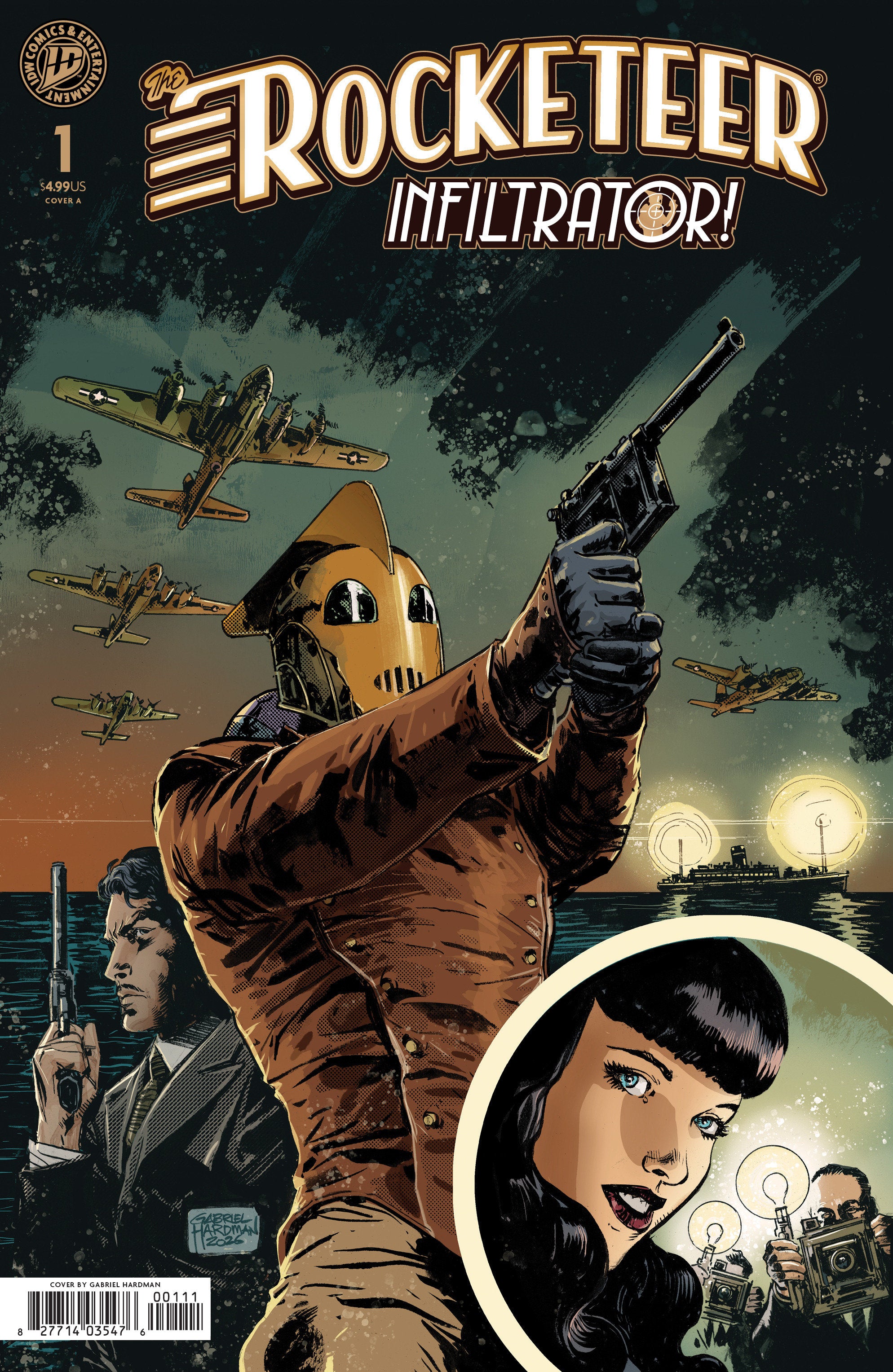 The Rocketeer: Infiltrator! #1 Cover A (Hardman) | Odin's Place