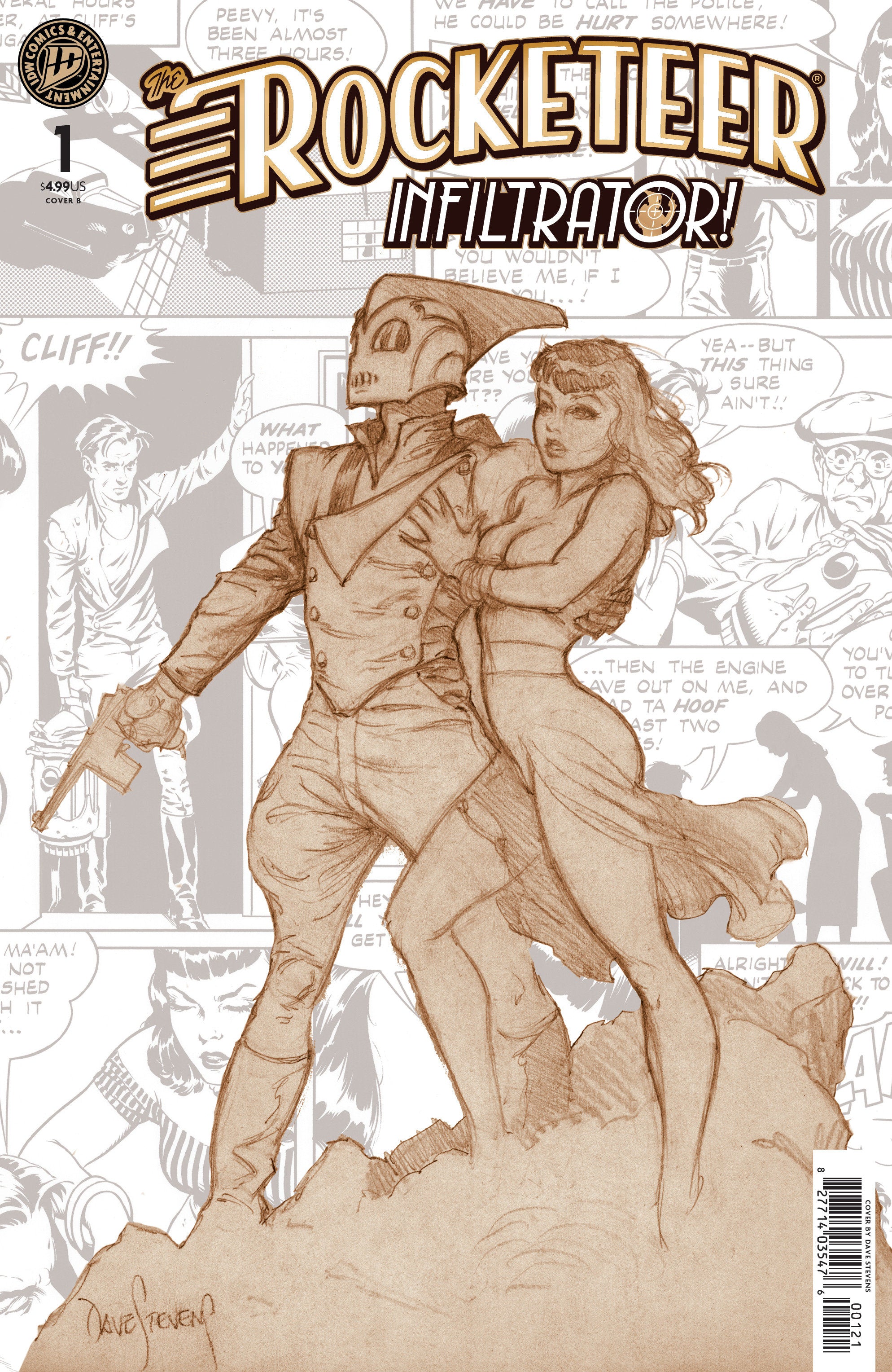 The Rocketeer: Infiltrator! #1 Variant B (Stevens) | Odin's Place