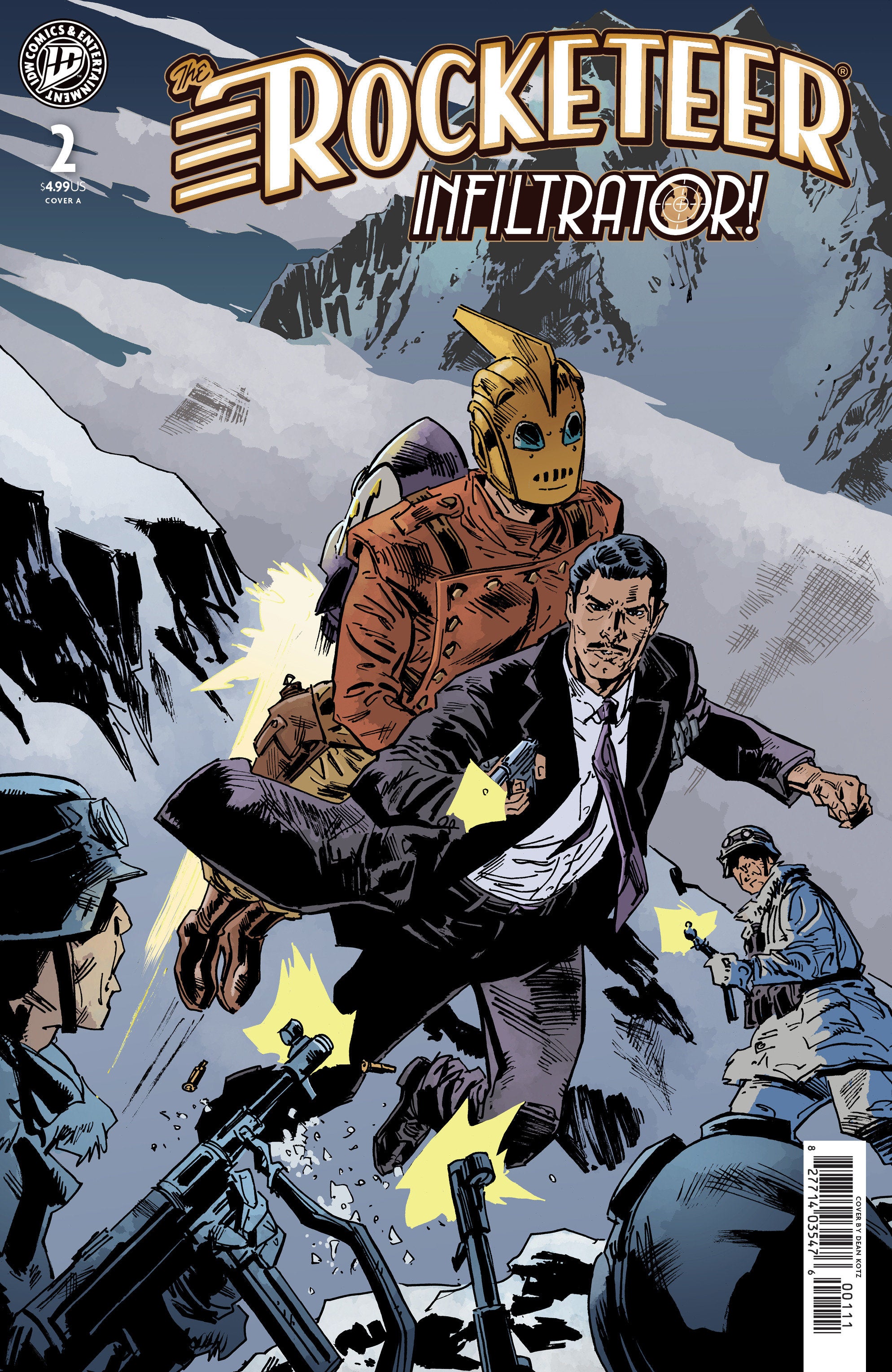 The Rocketeer: Infiltrator! #2 Cover A (Kotz) | Odin's Place