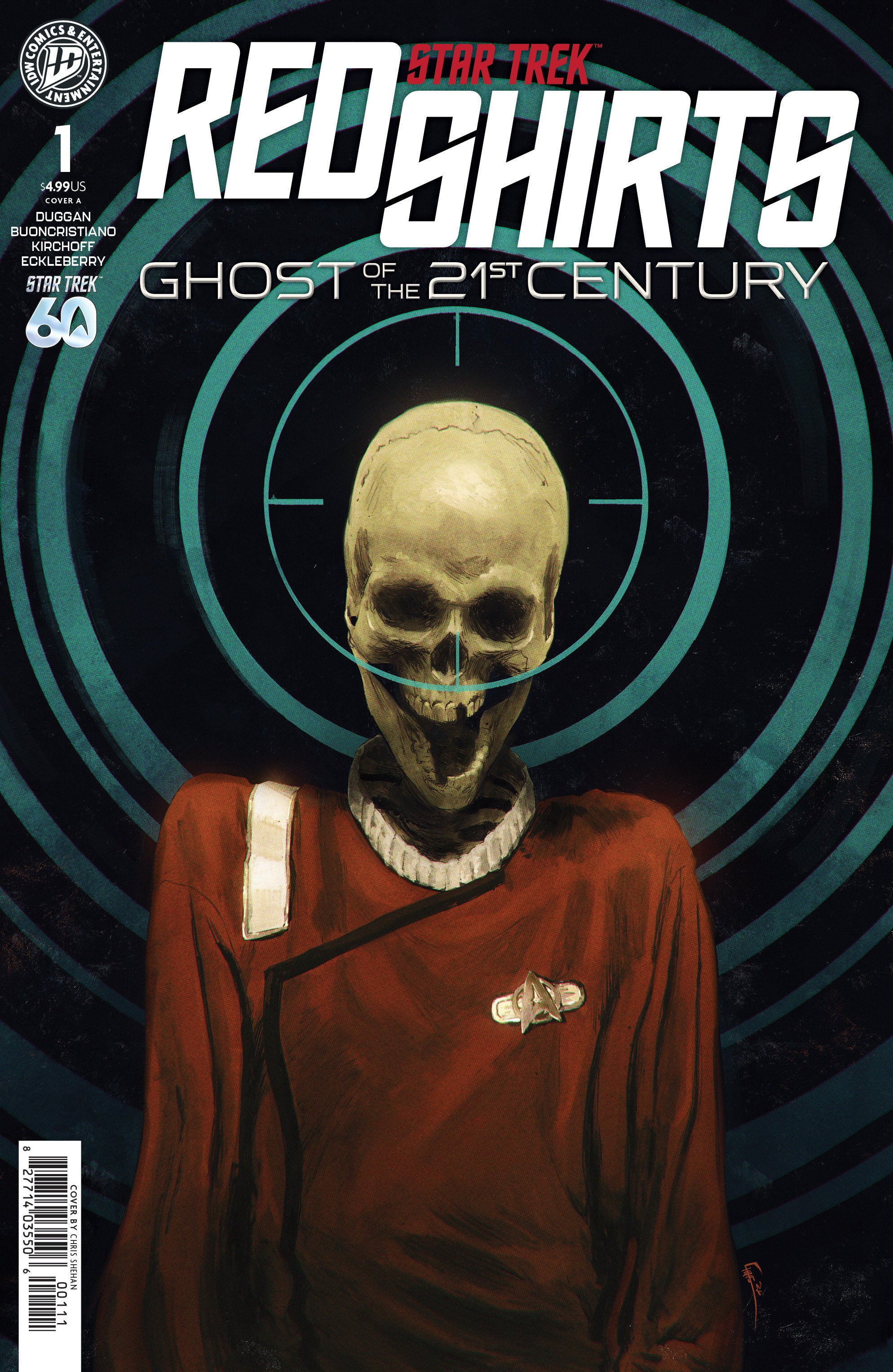 Star Trek: Red Shirts  Ghost Of The 21st Century #1 Cover A (Shehan) | Odin's Place