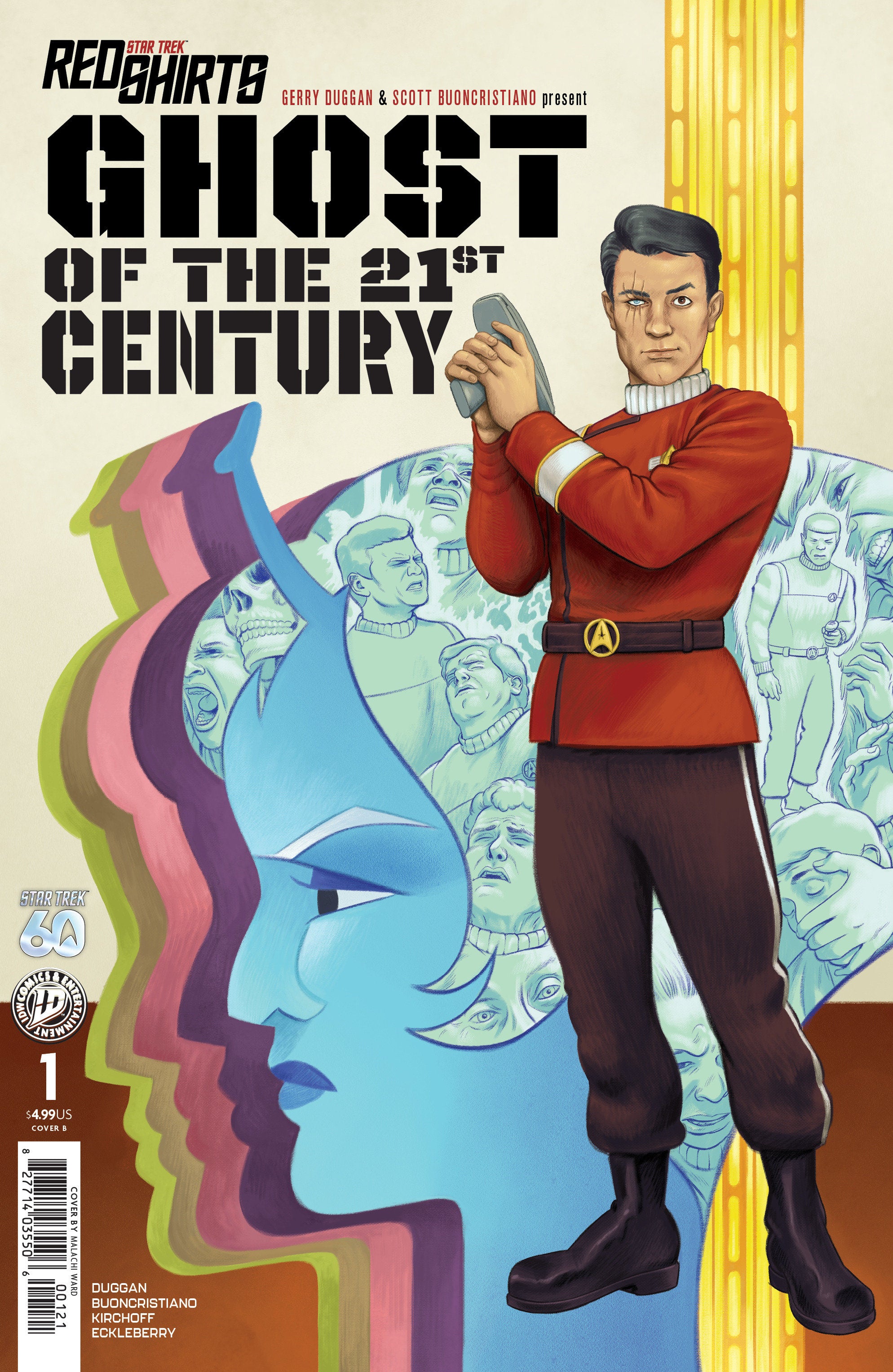 Star Trek: Red Shirts  Ghost Of The 21st Century #1 Variant B (Ward) | Odin's Place