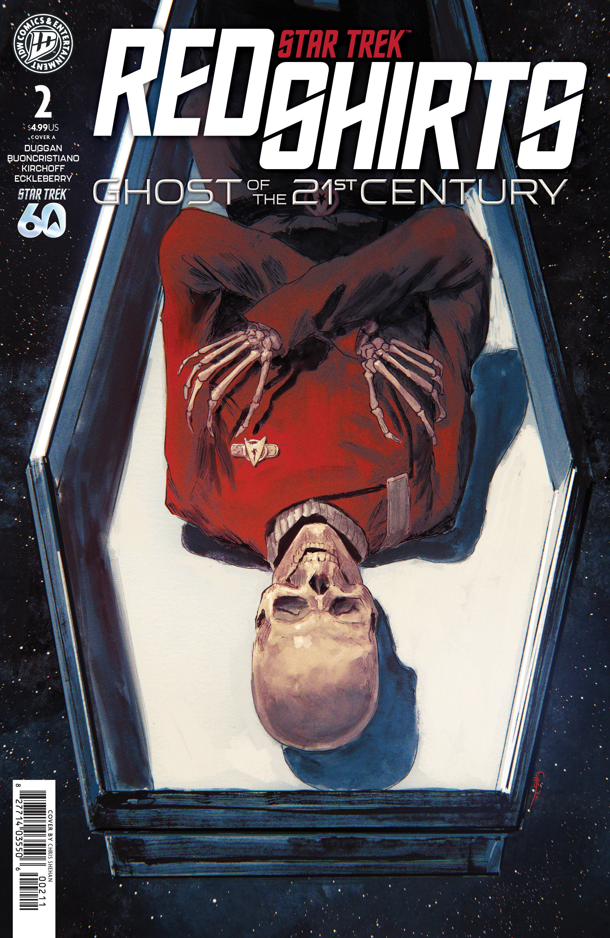 Star Trek: Red Shirts  Ghost Of The 21st Century #2 Cover A (Shehan) | Odin's Place