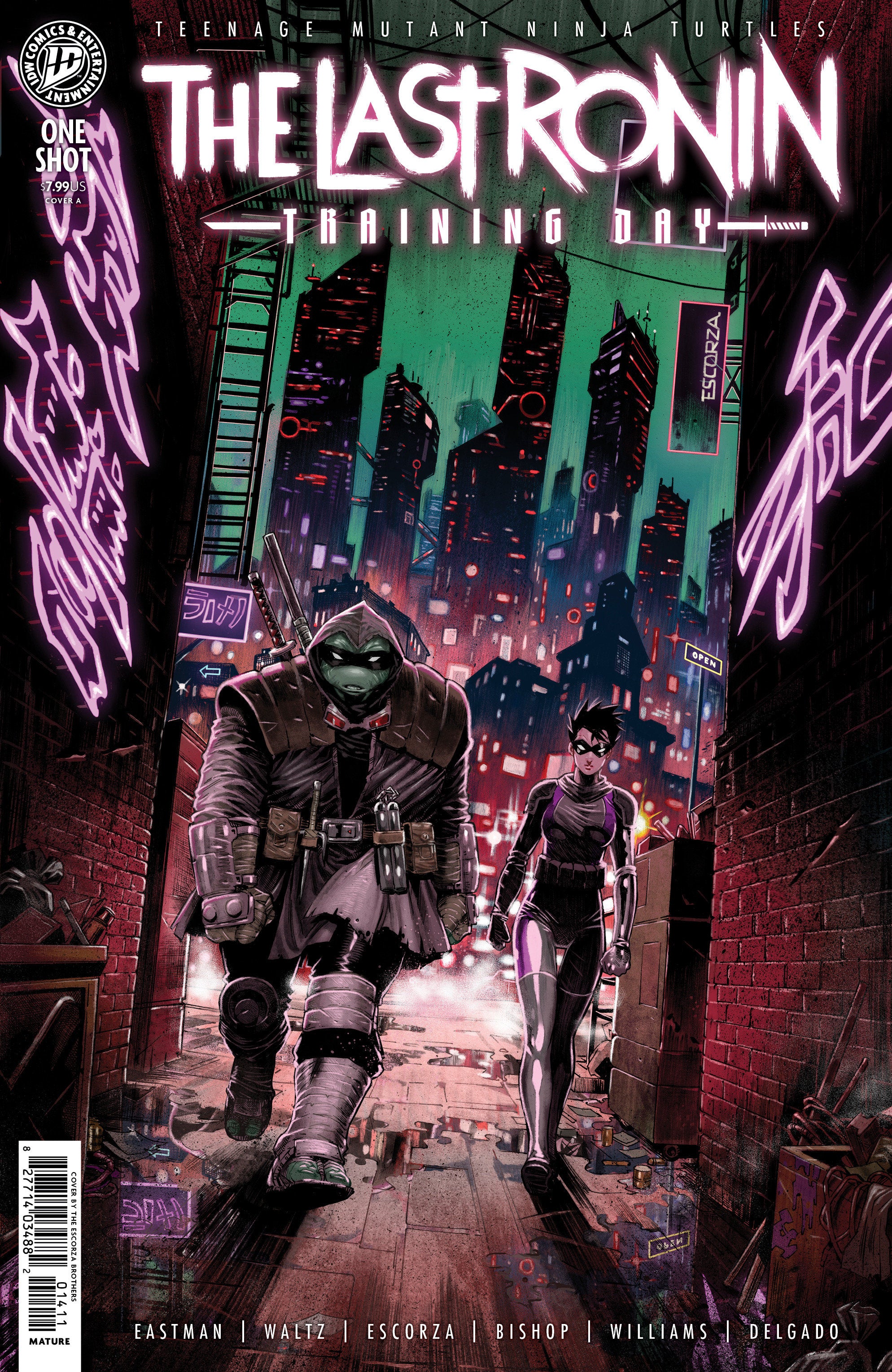 Teenage Mutant Ninja Turtles: The Last Ronin  Training Day Cover A (Escorza Brothers) | Odin's Place