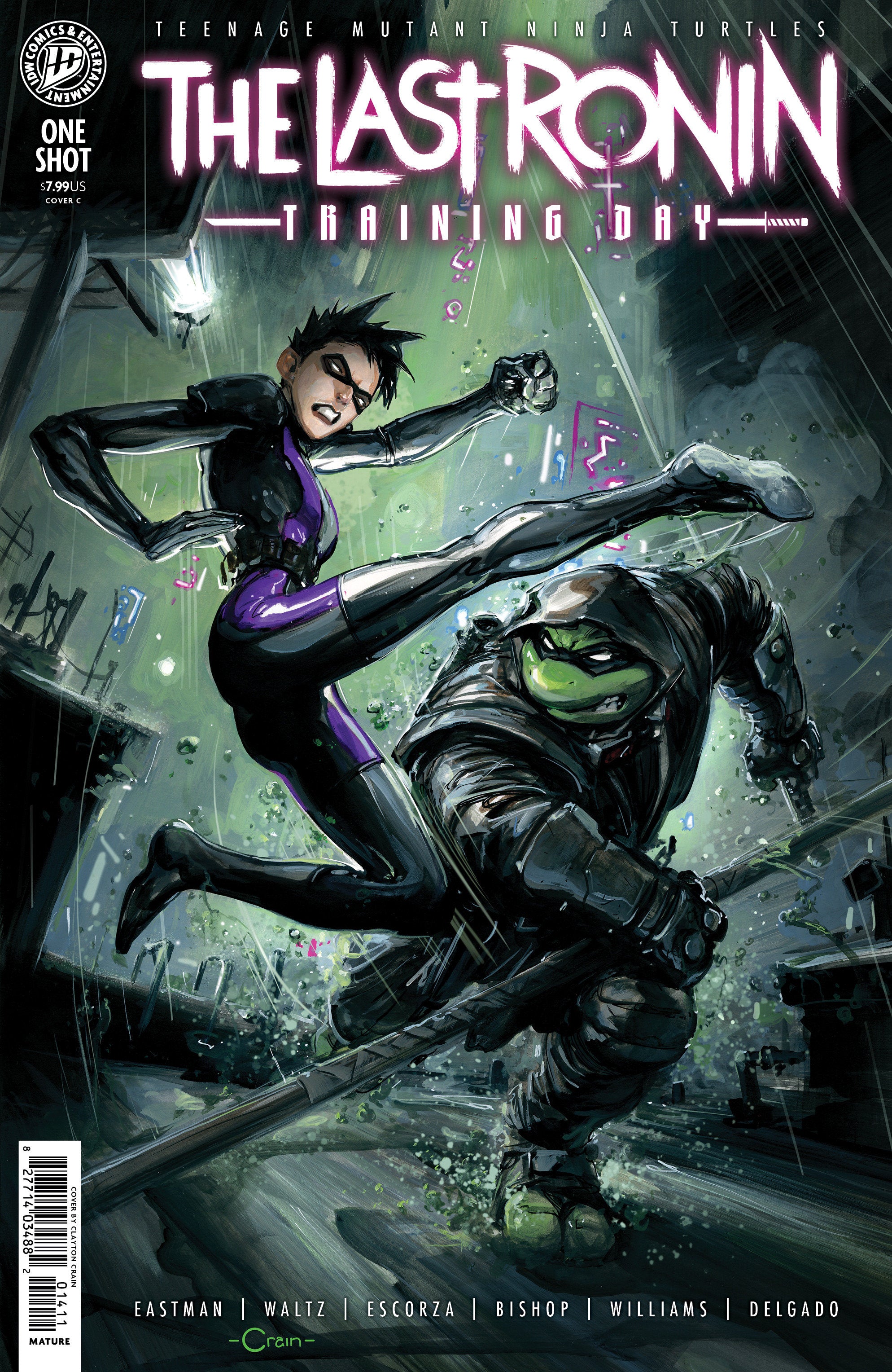 Teenage Mutant Ninja Turtles: The Last Ronin  Training Day Variant C (Crain) | Odin's Place