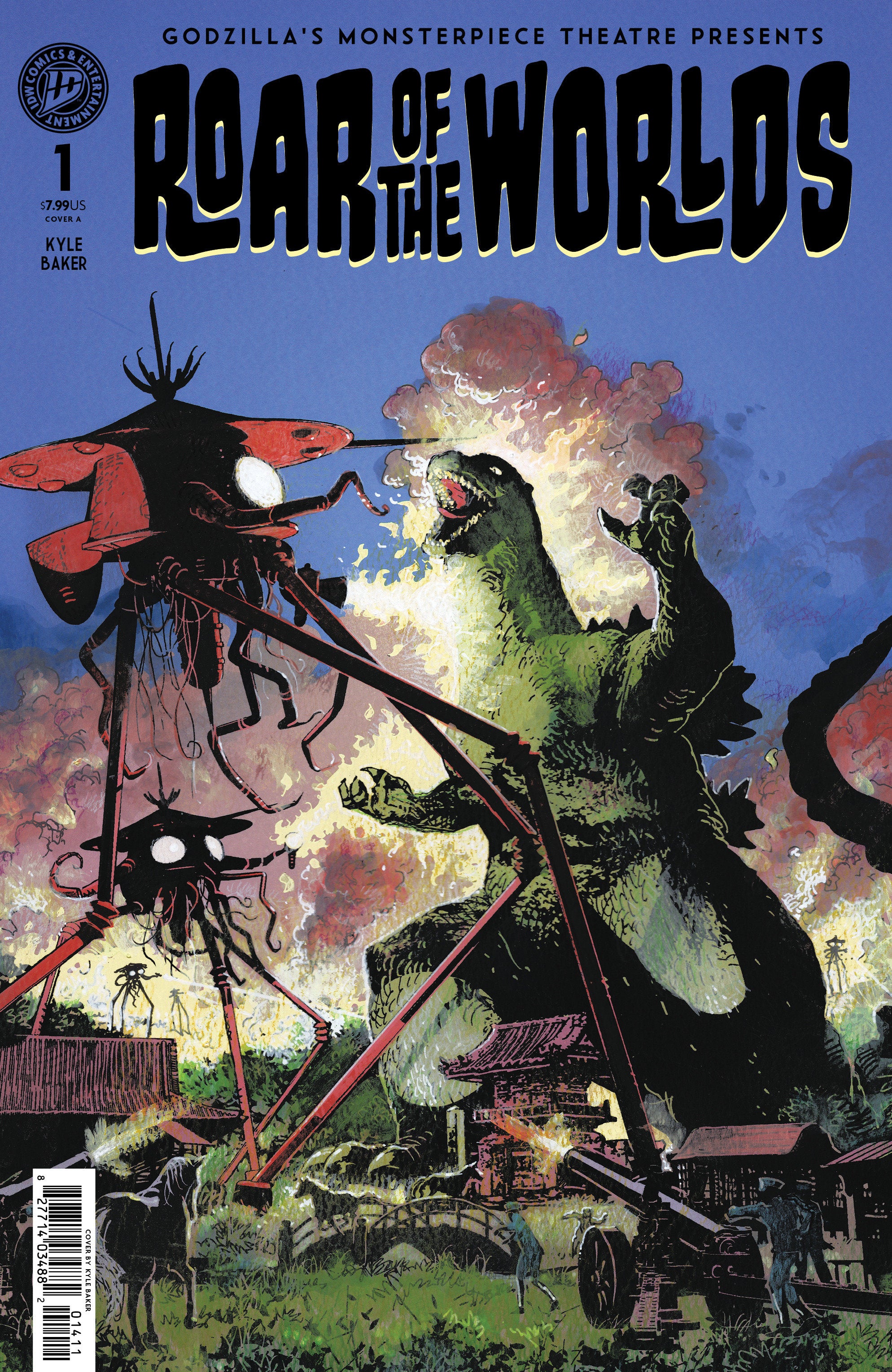Godzilla's Monsterpiece Theatre Presents: Roar Of The Worlds Variant B (Baker) | Odin's Place