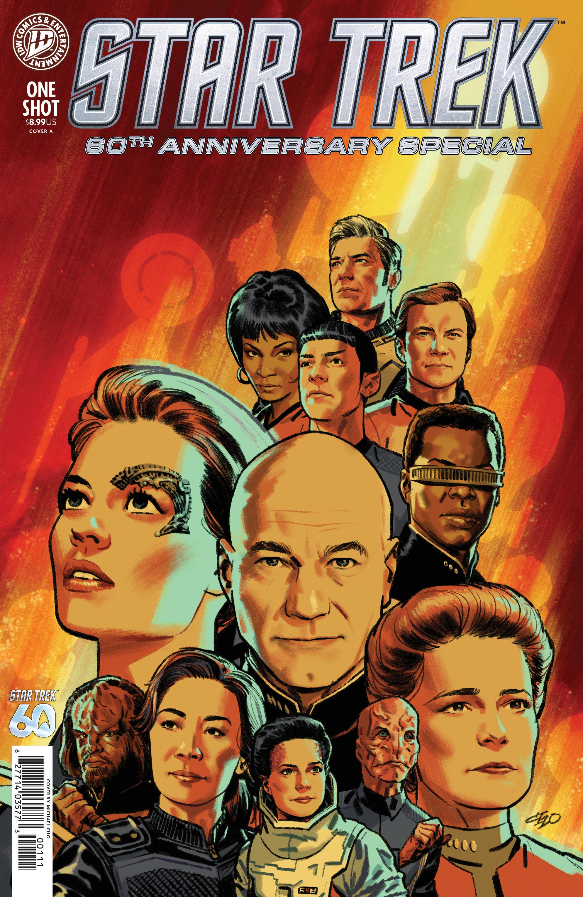 Star Trek: 60th Anniversary Special Cover A (Cho) | Odin's Place
