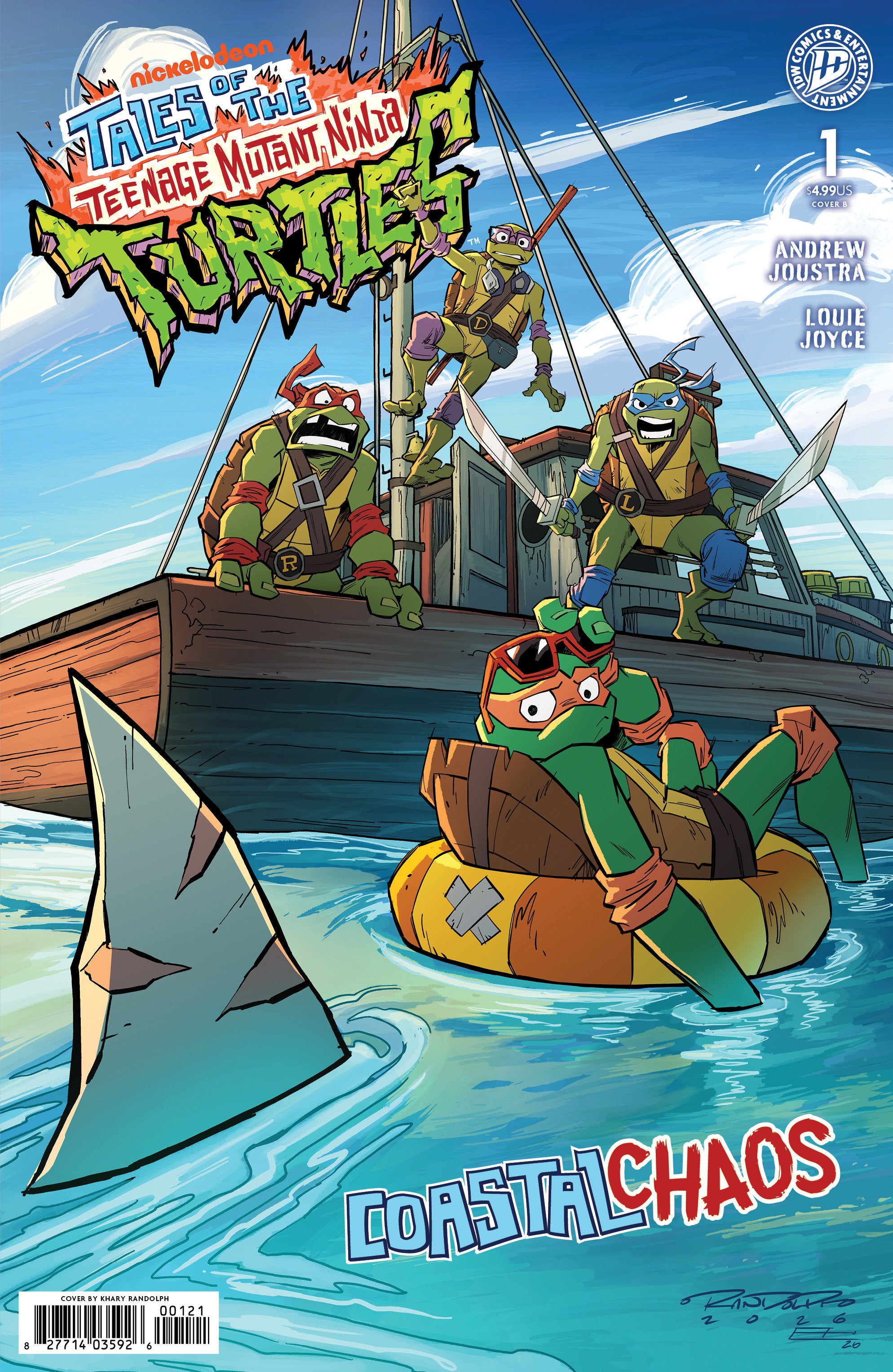 Tales Of The Teenage Mutant Ninja Turtles: Coastal Chaos #1 Variant B (Randolph) | Odin's Place