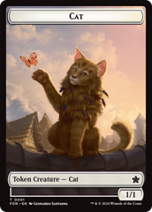 Cat (0001) // Cat (0002) Doubled-Sided Token [Foundations Tokens] | Odin's Place