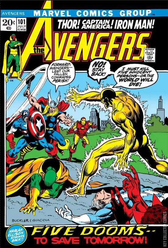 The Avengers #101 1972 | Odin's Place