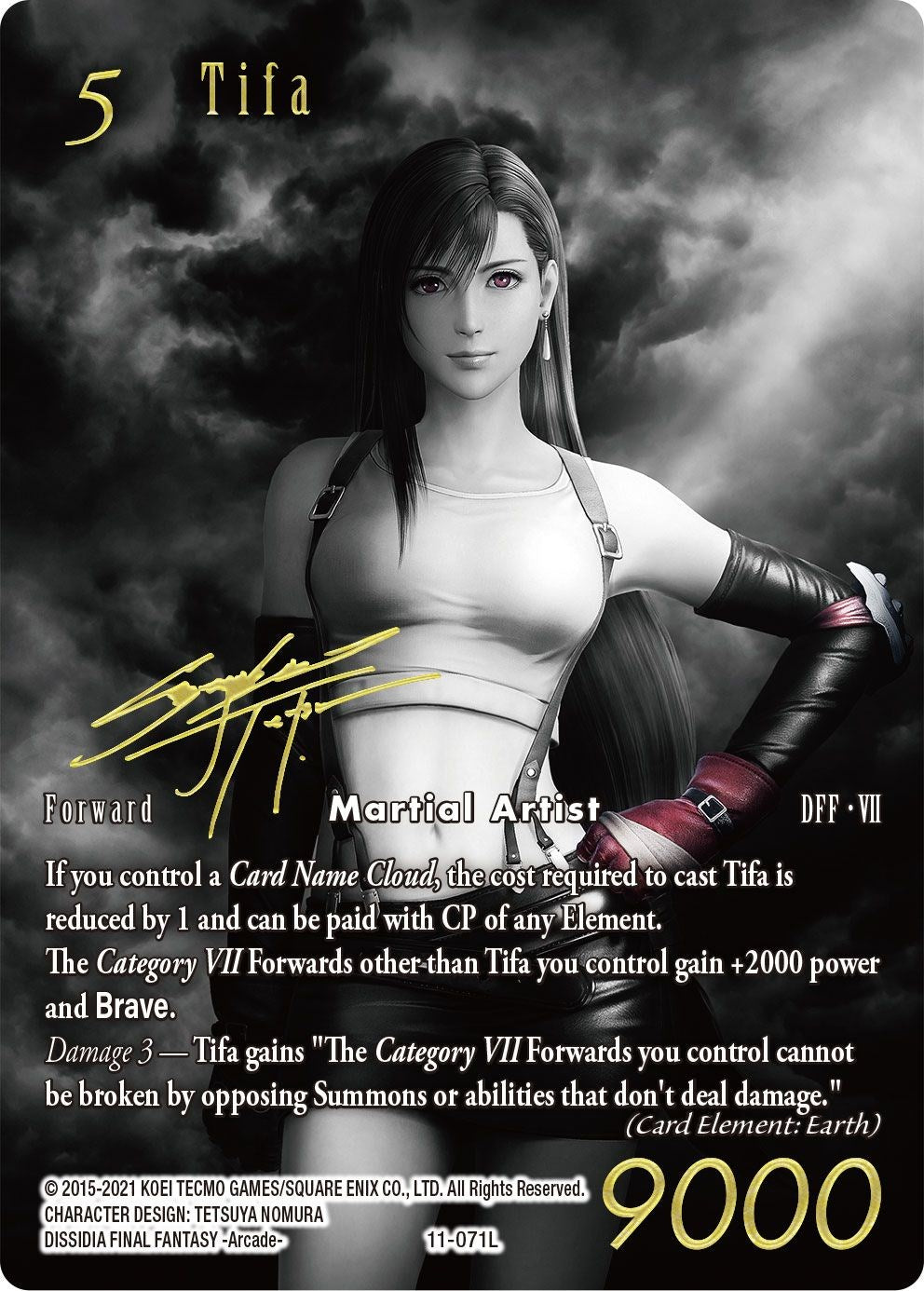 Tifa (Noir Promo) [Promo Cards] | Odin's Place