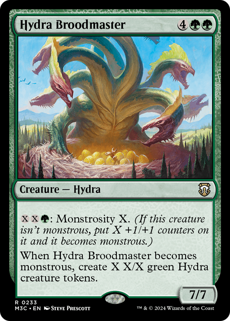 Hydra Broodmaster (Ripple Foil) [Modern Horizons 3 Commander] | Odin's Place