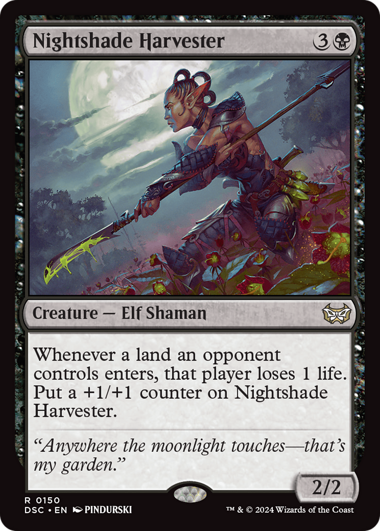 Nightshade Harvester [Duskmourn: House of Horror Commander] | Odin's Place