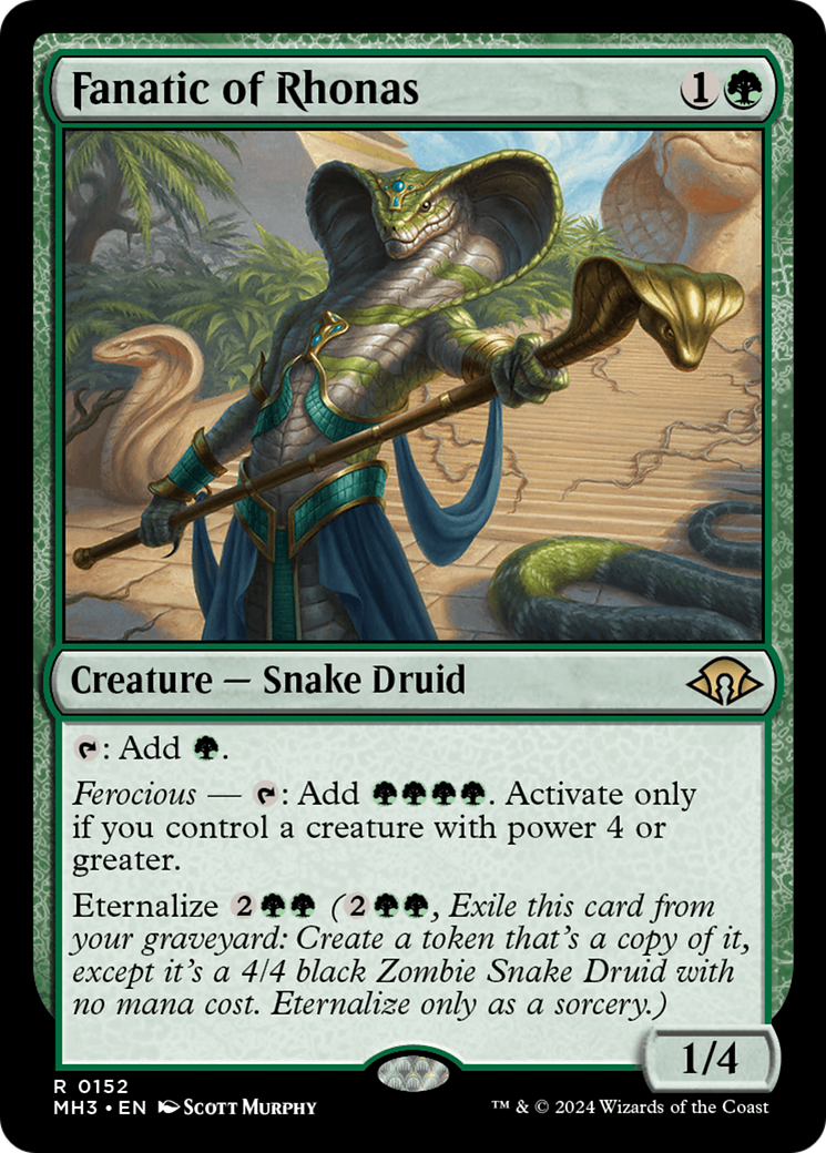 Fanatic of Rhonas [Modern Horizons 3] | Odin's Place