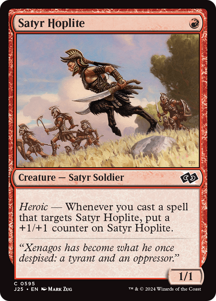 Satyr Hoplite [Foundations Jumpstart] | Odin's Place