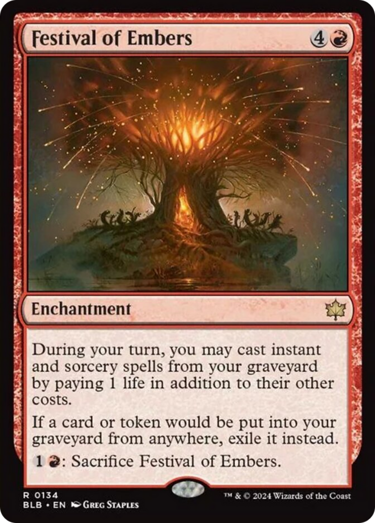Festival of Embers [Bloomburrow] | Odin's Place