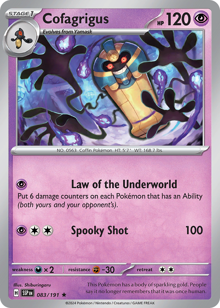 Cofagrigus (083/191) [Scarlet & Violet: Surging Sparks] | Odin's Place