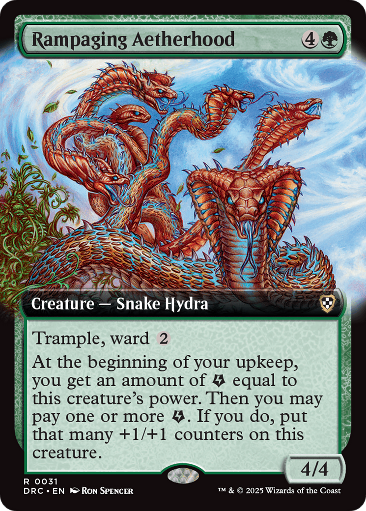 Rampaging Aetherhood (Extended Art) [Aetherdrift Commander] | Odin's Place