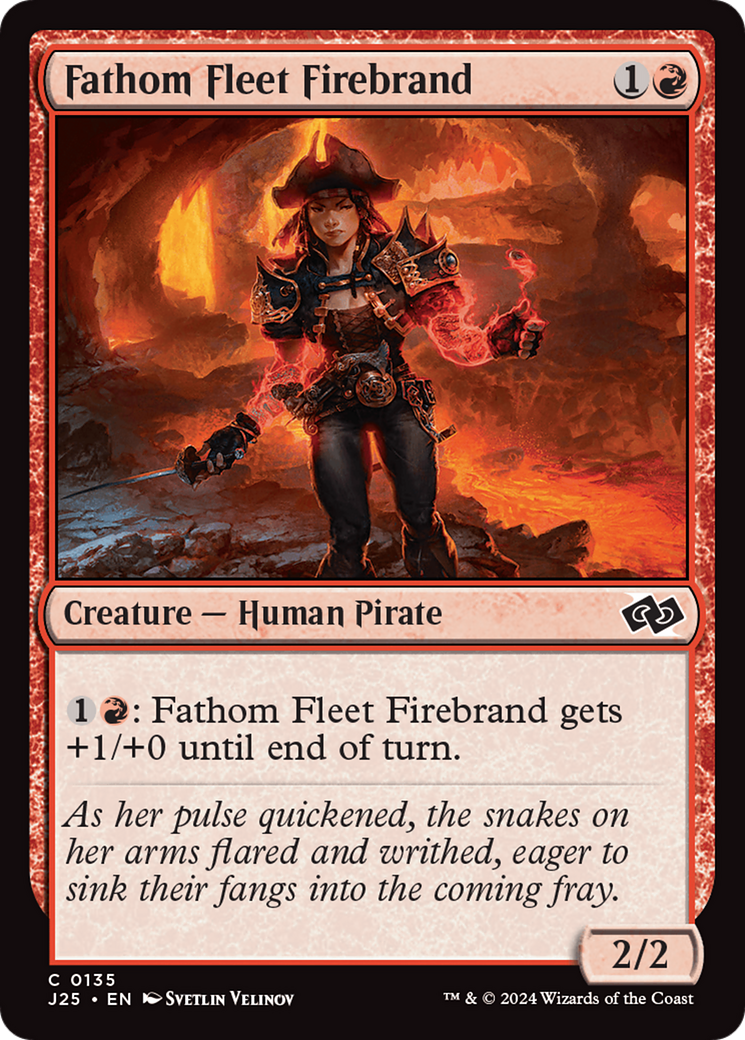 Fathom Fleet Firebrand [Foundations Jumpstart] | Odin's Place