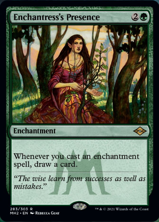 Enchantress's Presence (Foil Etched) [Modern Horizons 2] | Odin's Place