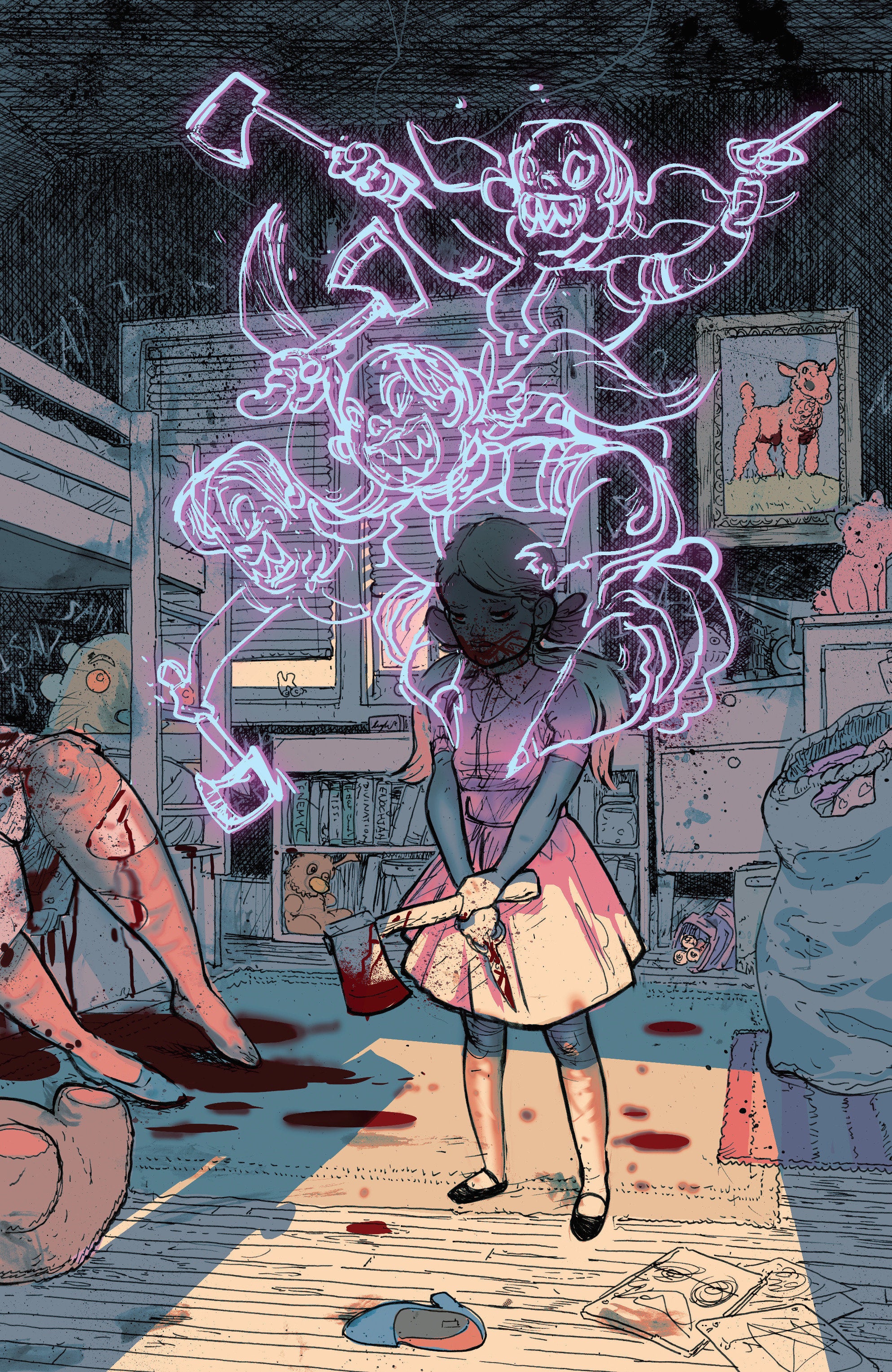 Hello Darkness #19 C Variant (Full Art, Rossmo) | Odin's Place