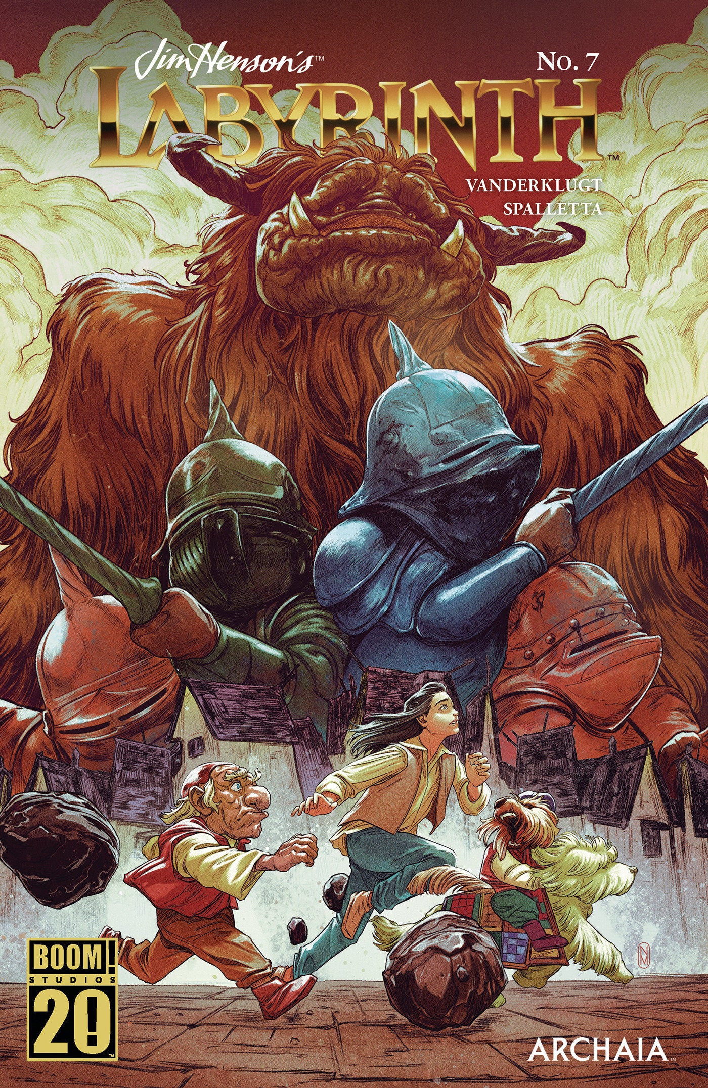 Jim Henson'S Labyrinth #7 A Main (Dressed, Malavia) | Odin's Place