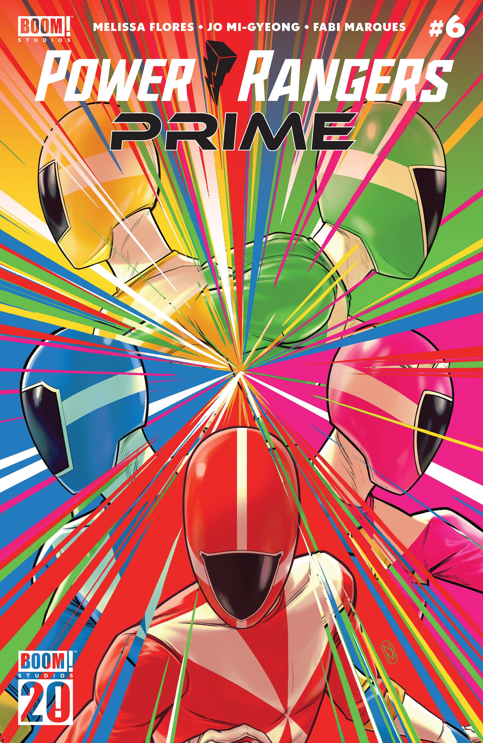 Power Rangers Prime #6 B Variant (Dressed, Malavia) | Odin's Place