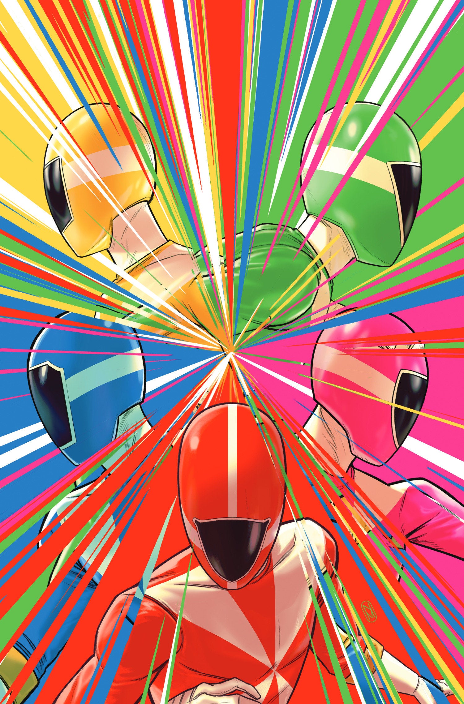 Power Rangers Prime #6 D 1 in 10 Variant Edition (Full Art, Malavia) | Odin's Place