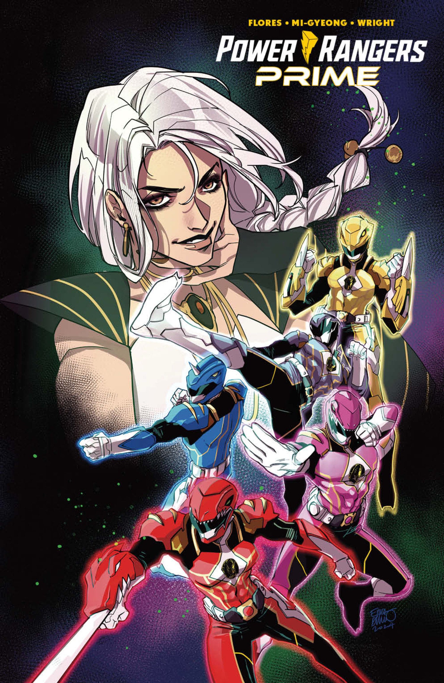 Power Rangers Prime #6 H Foc Reveal Variant (Dressed, D'Urso) | Odin's Place