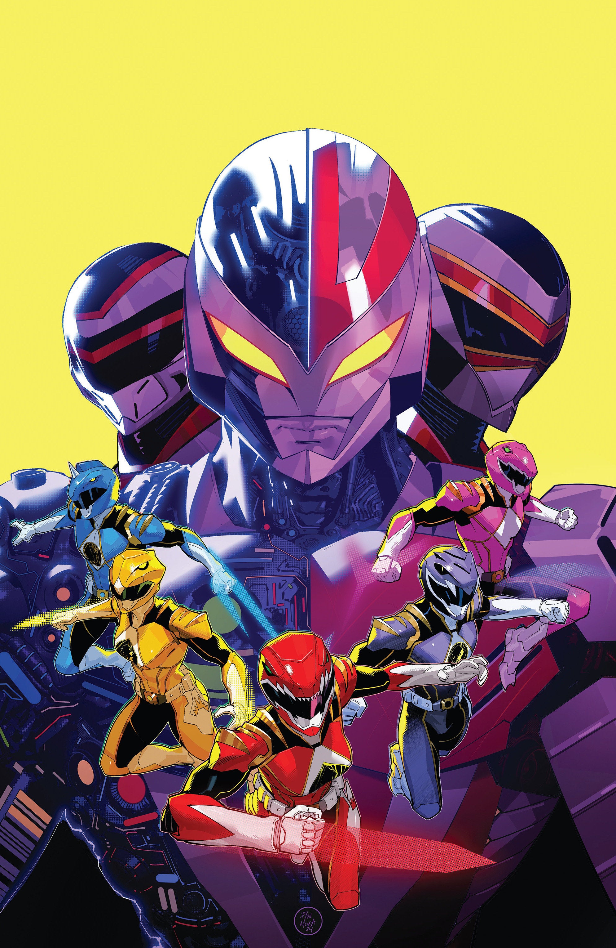 Power Rangers Prime #8 I Unlockable Variant (Full Art, Mora) | Odin's Place