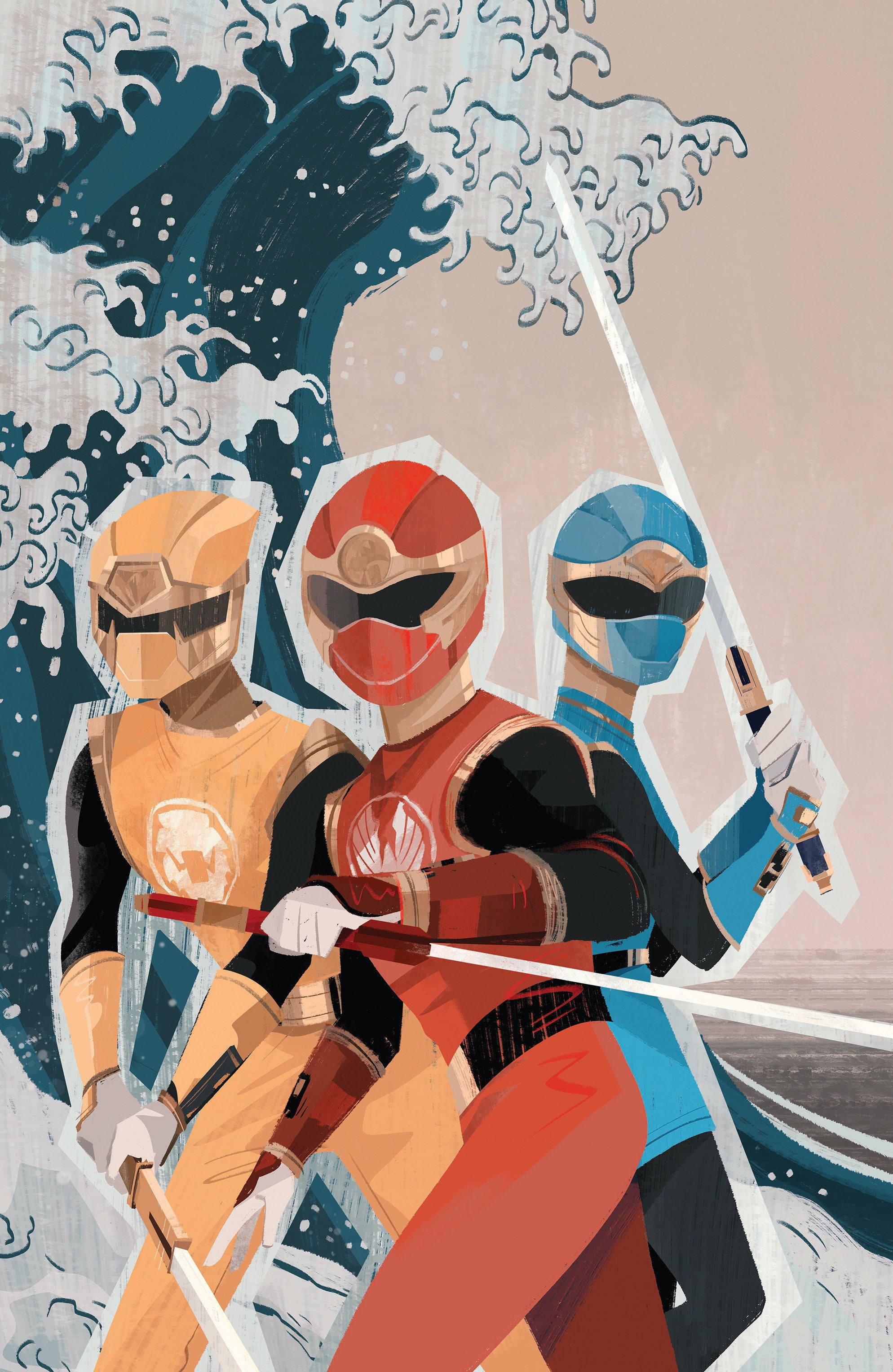 Power Rangers Prime #9 D 1 in 10 Variant Edition (Full Art, Kung) | Odin's Place