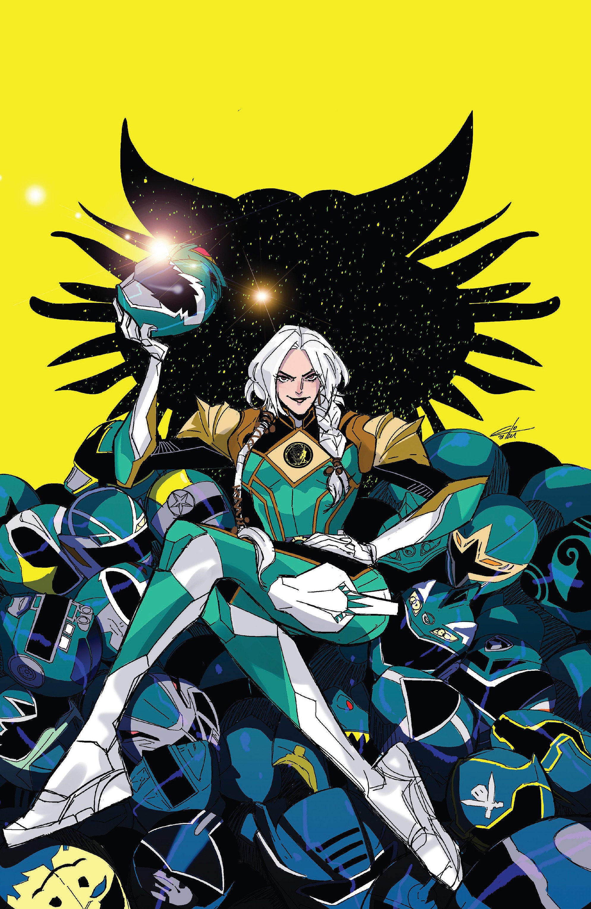 Power Rangers Prime #9 H Foc Reveal Variant (Dressed, Carlini) | Odin's Place