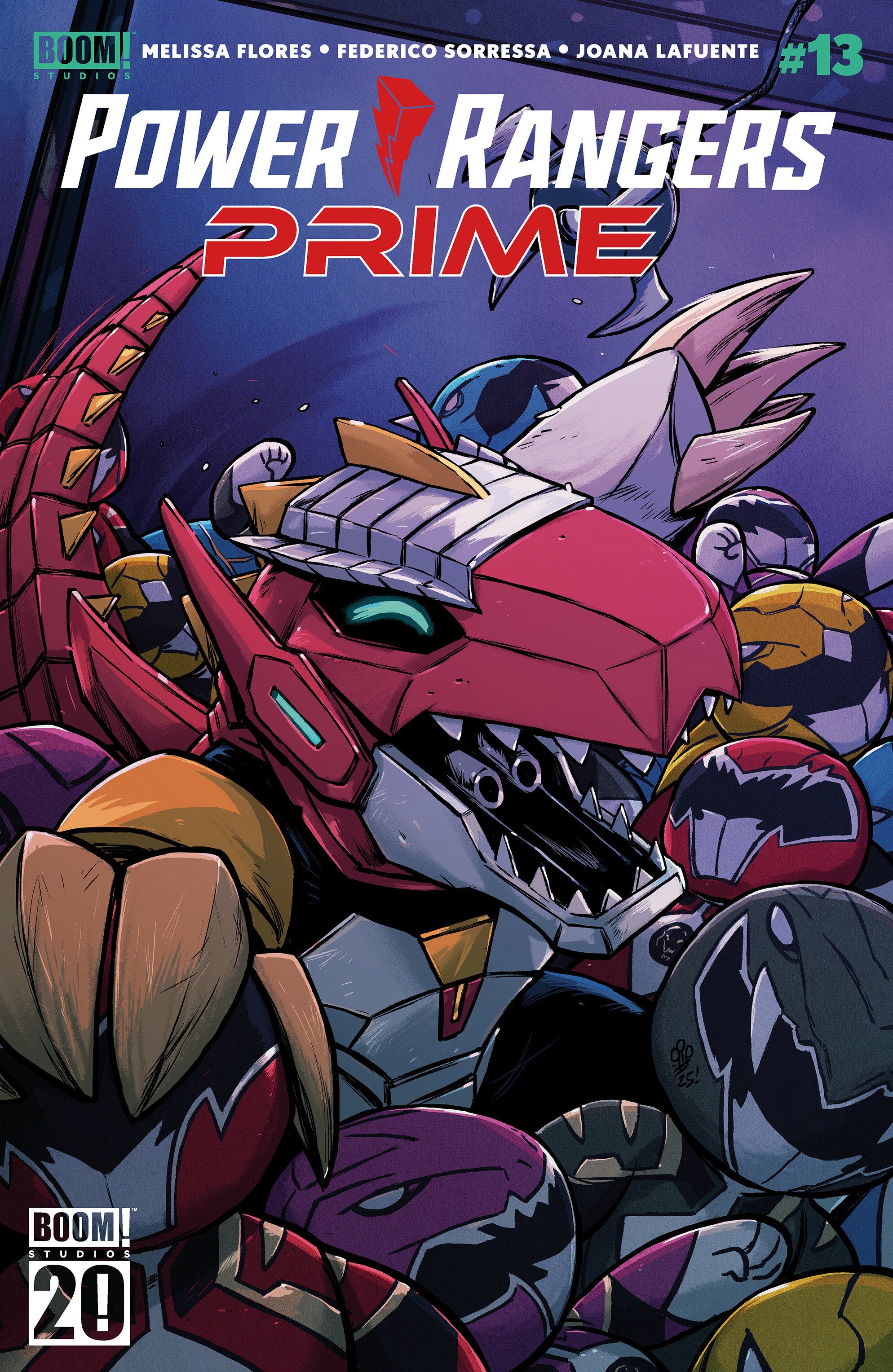 Power Rangers Prime #13 C Boom 20th Anniversary Variant (Dressed, Dialynas) | Odin's Place