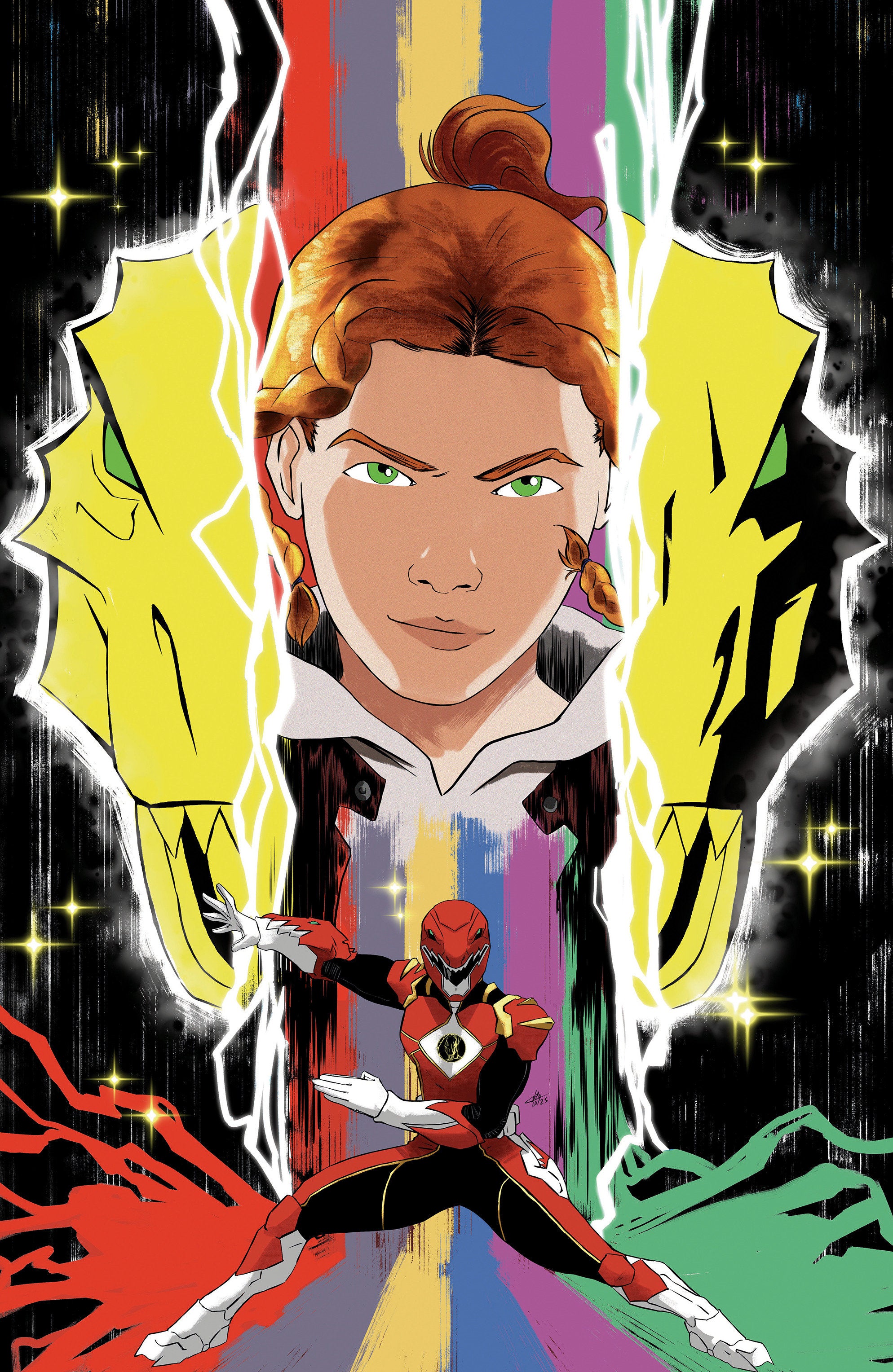 Power Rangers Prime #16 C 1 in 10 Variant Edition (Full Art, Lockheart) | Odin's Place