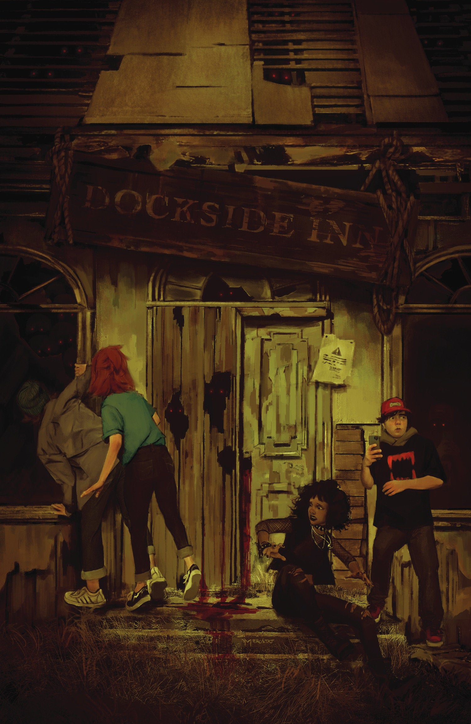 The Graveyard Club: Fresh Blood #1 I Unlockable Variant (Full Art, Mercado) | Odin's Place