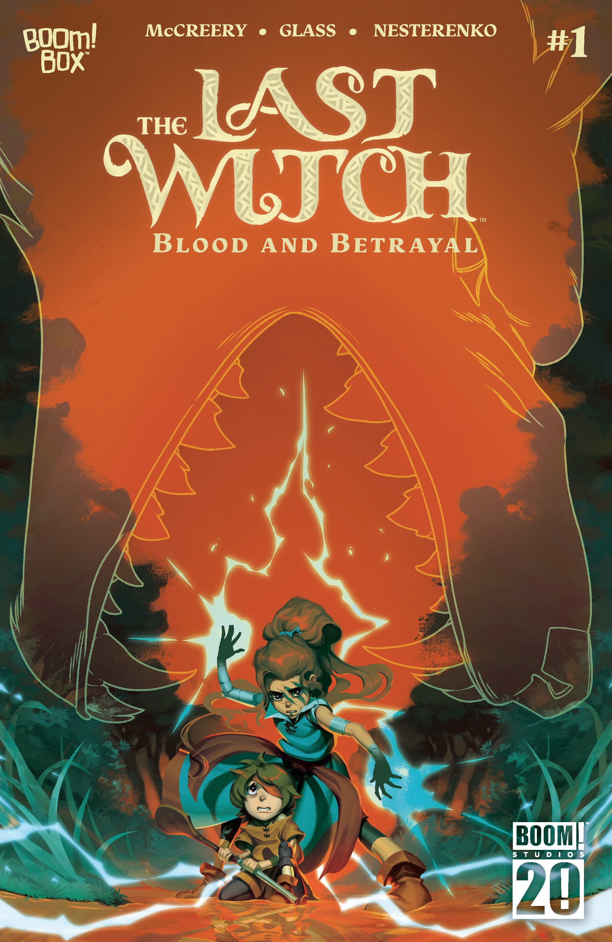 The Last Witch: Blood & Betrayal #1 A Main (Dressed, Glass) | Odin's Place