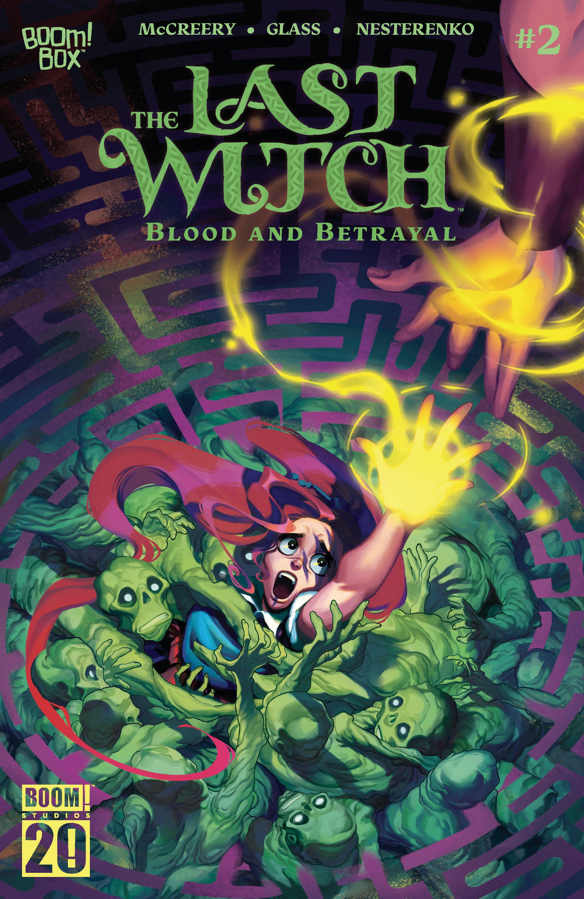 The Last Witch: Blood & Betrayal #2 A Main (Dressed, Glass) | Odin's Place