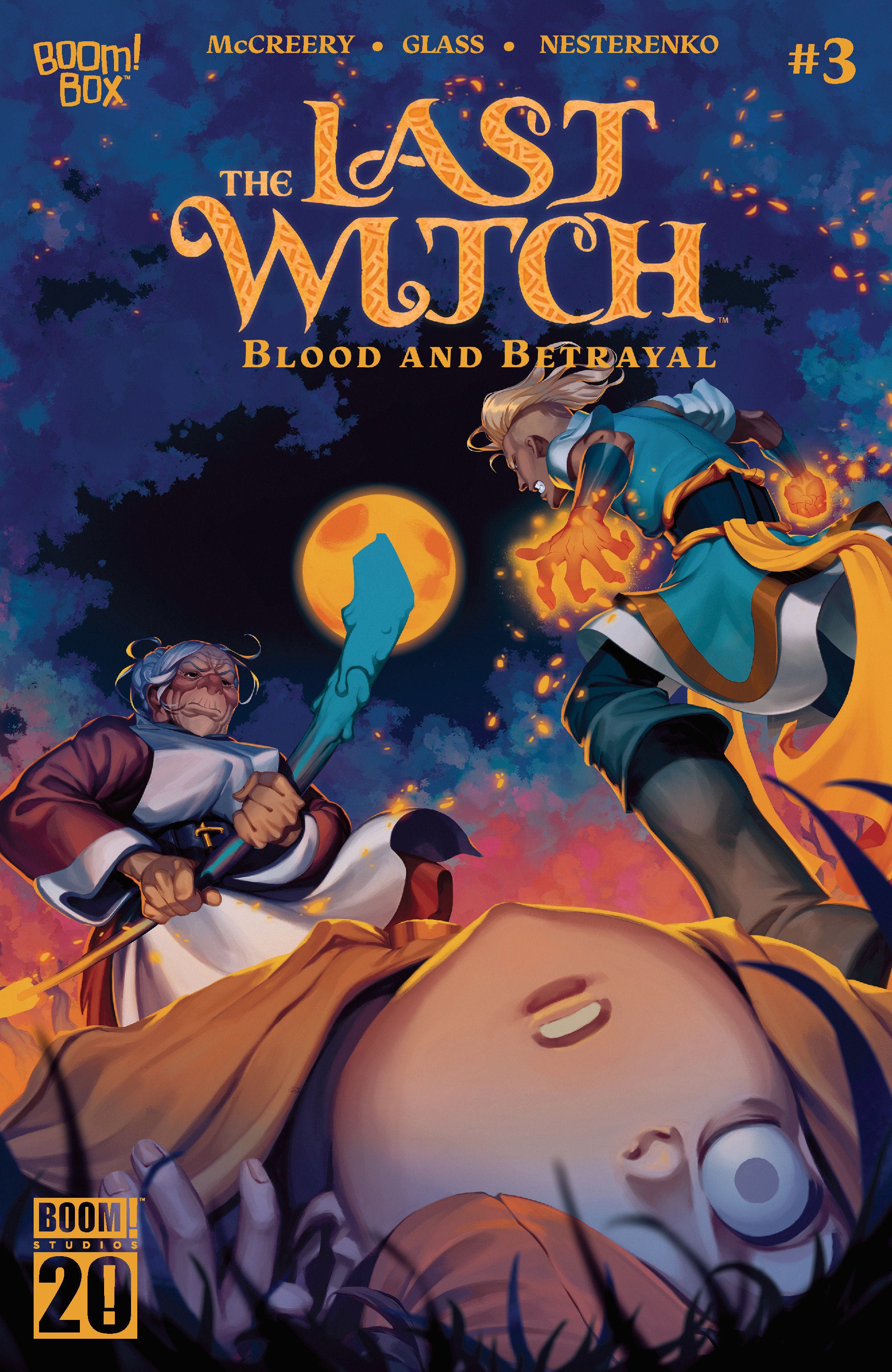 The Last Witch: Blood & Betrayal #3 A Main (Dressed, Glass) | Odin's Place