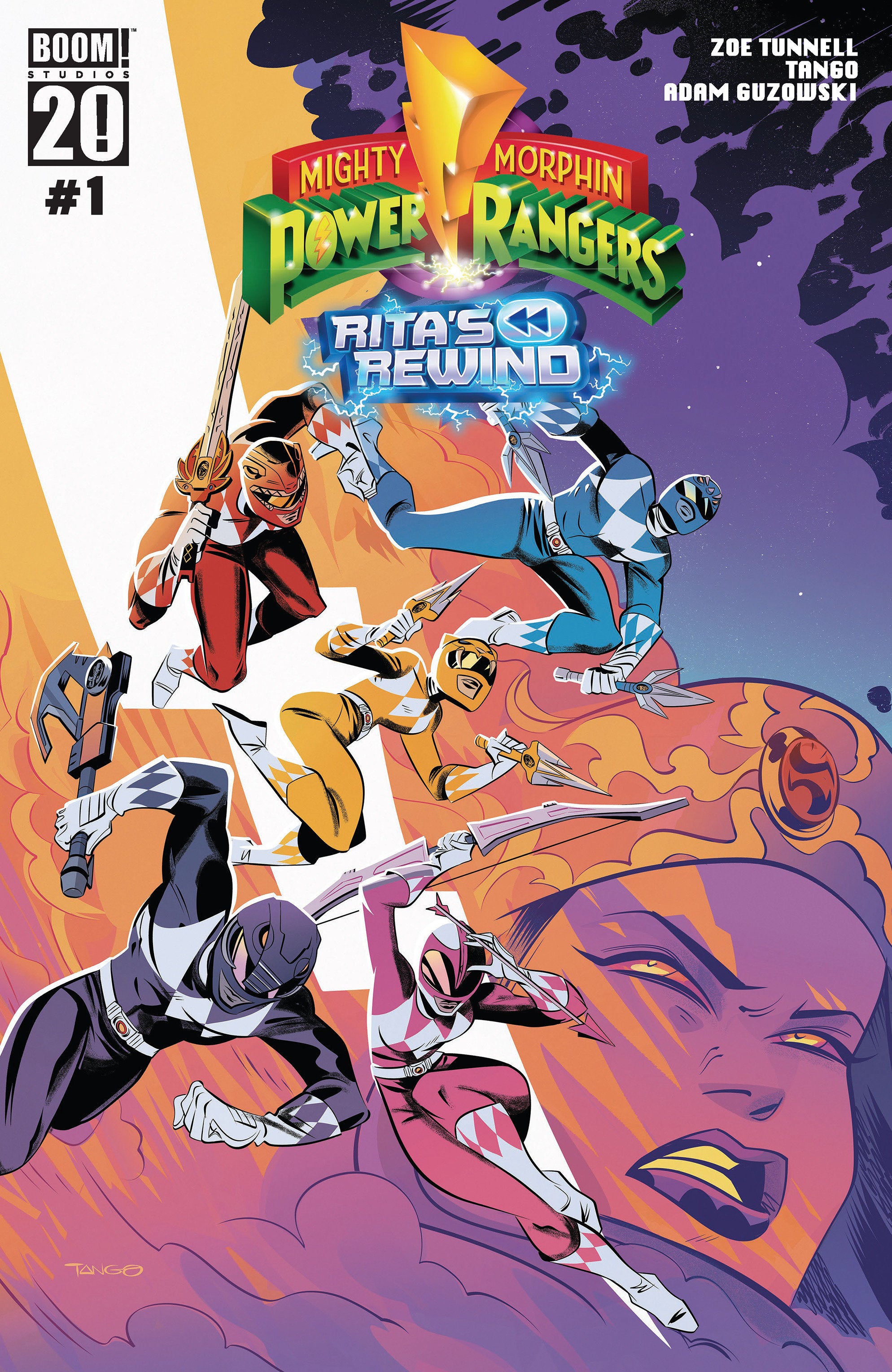 Mighty Morphin Power Rangers: Rita'S Rewind #1 A Main (Dressed, Tango) | Odin's Place