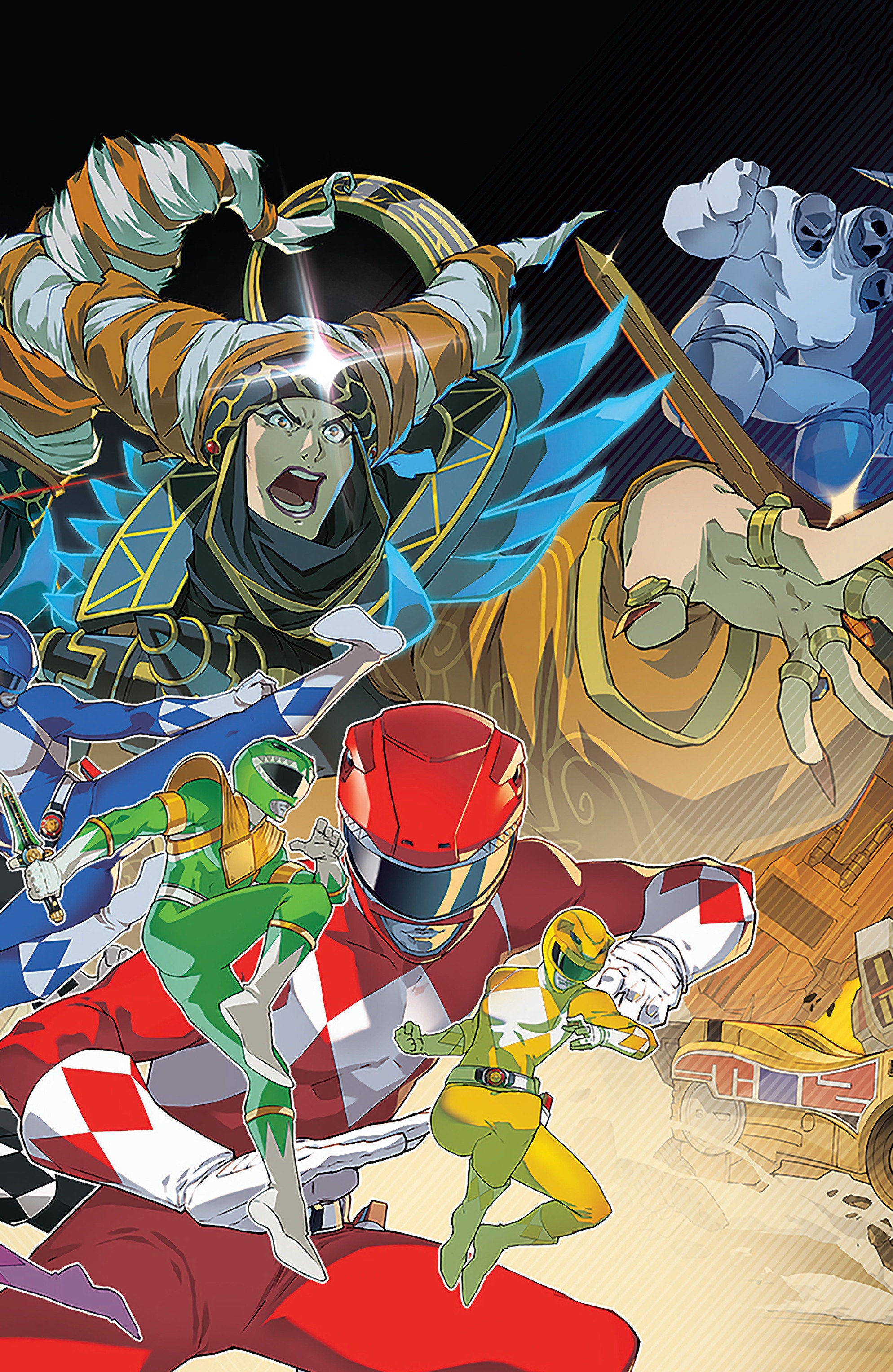 Mighty Morphin Power Rangers: Rita'S Rewind #1 C Variant (Full Art, Foil, Game Art) | Odin's Place