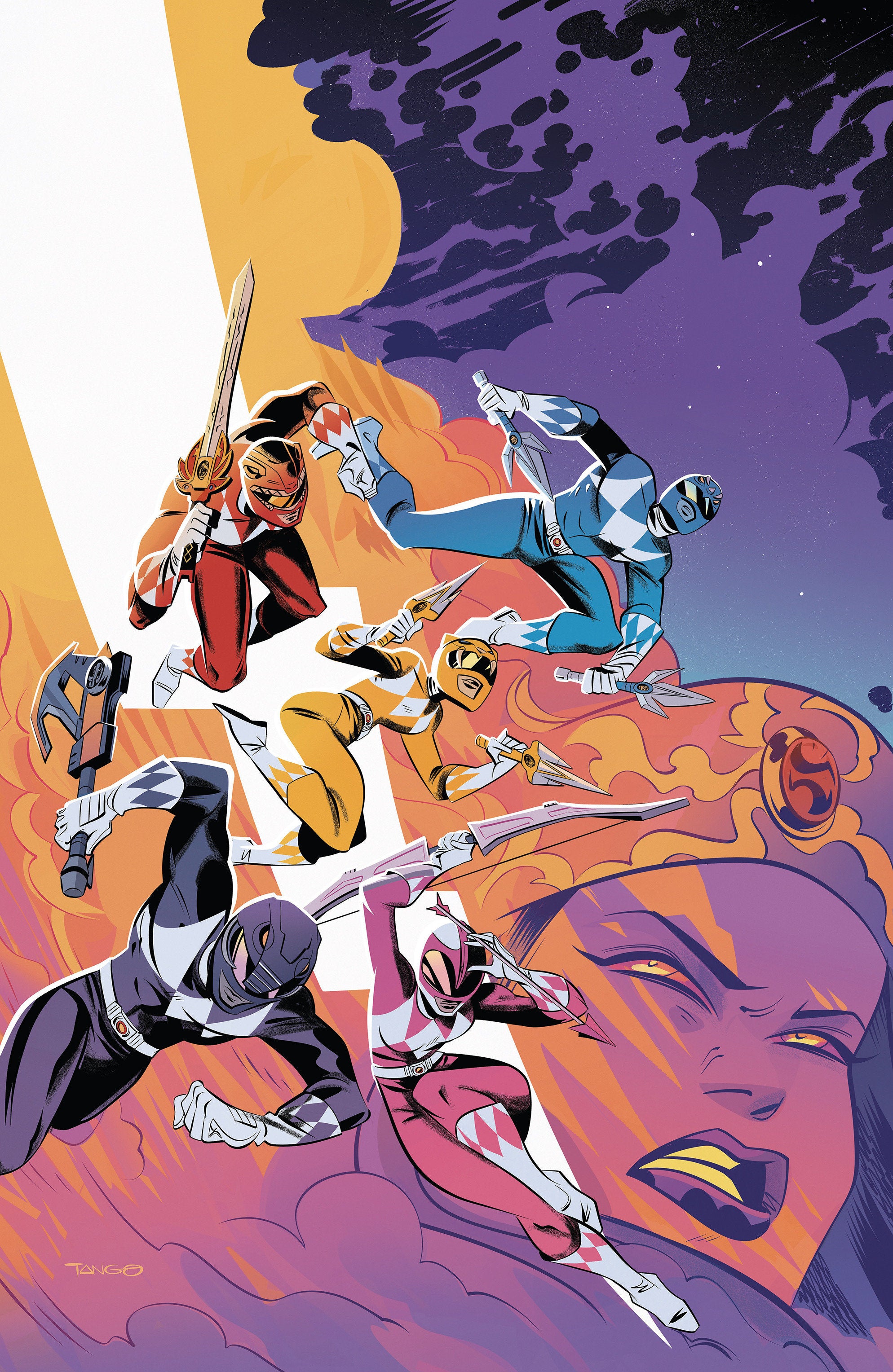 Mighty Morphin Power Rangers: Rita'S Rewind #1 D 1 in 10 Variant Edition (Full Art, Tango) | Odin's Place