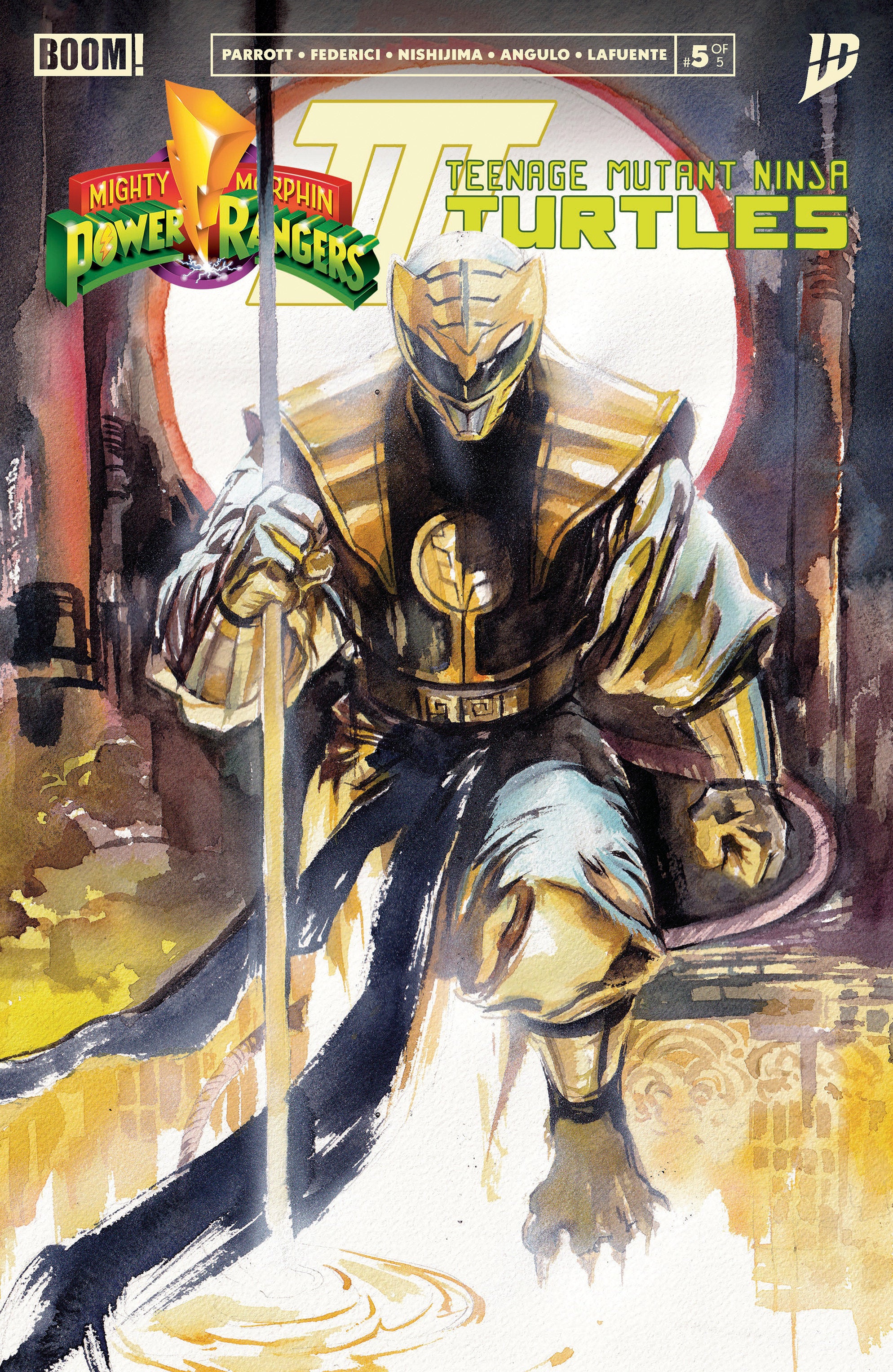 Mighty Morphin Power Rangers/Teenage Mutant Ninja Turtles III #5 I Foc Reveal Variant (Dressed, Ito) | Odin's Place